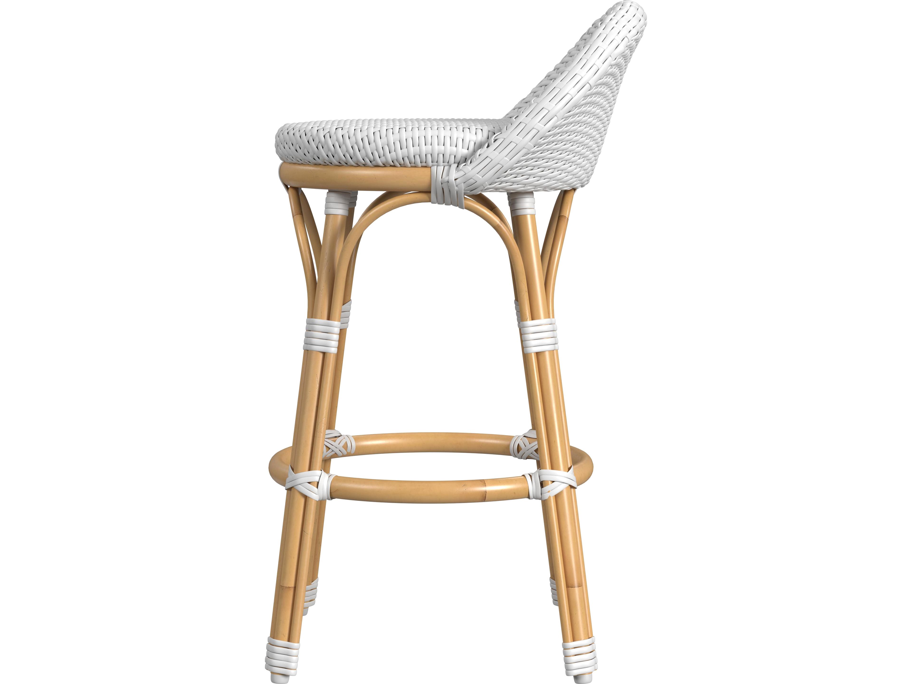 Butler Outdoor Tobias Aluminum Wicker Counter Stool