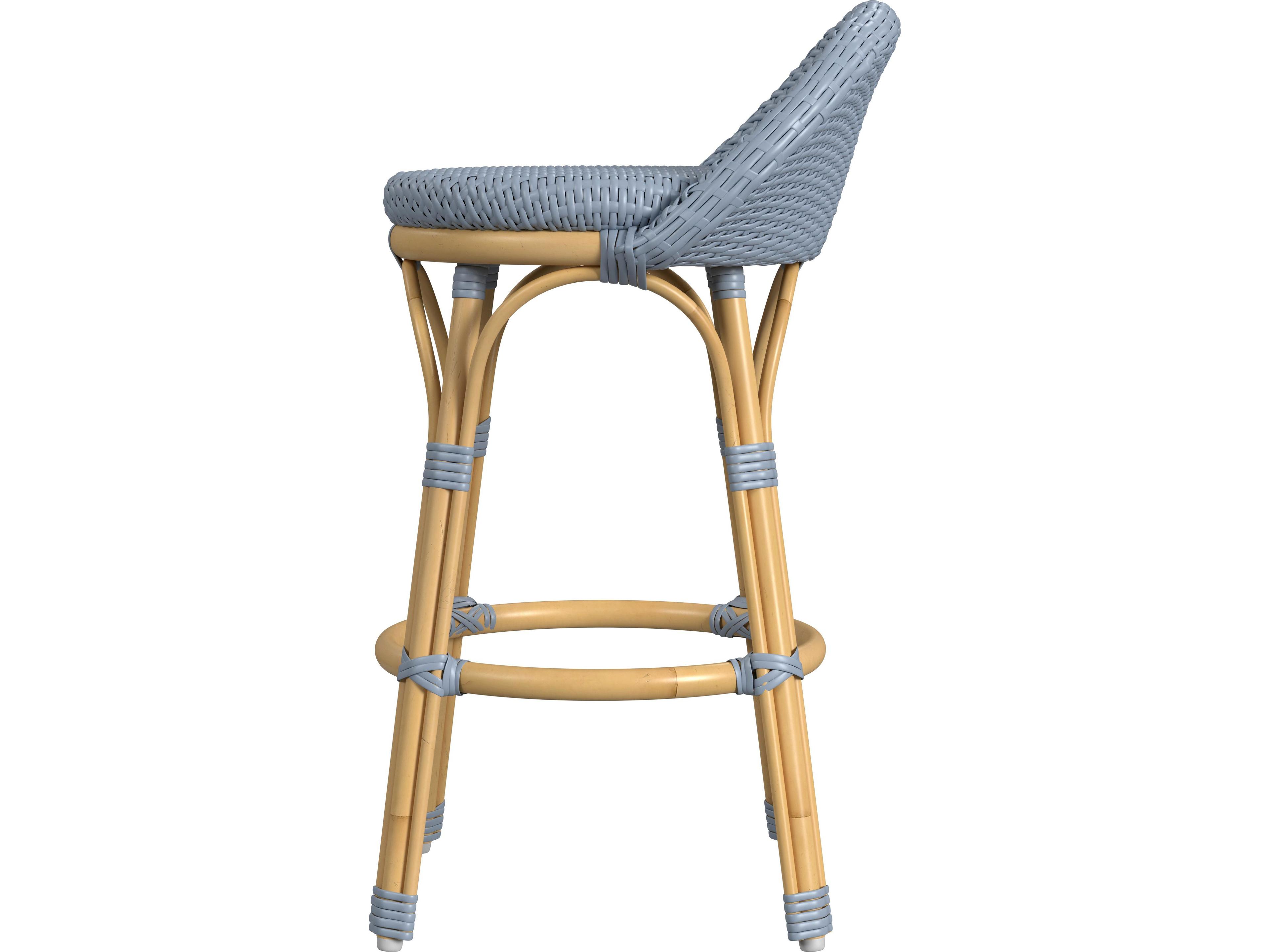 Butler Outdoor Tobias Aluminum Wicker Counter Stool