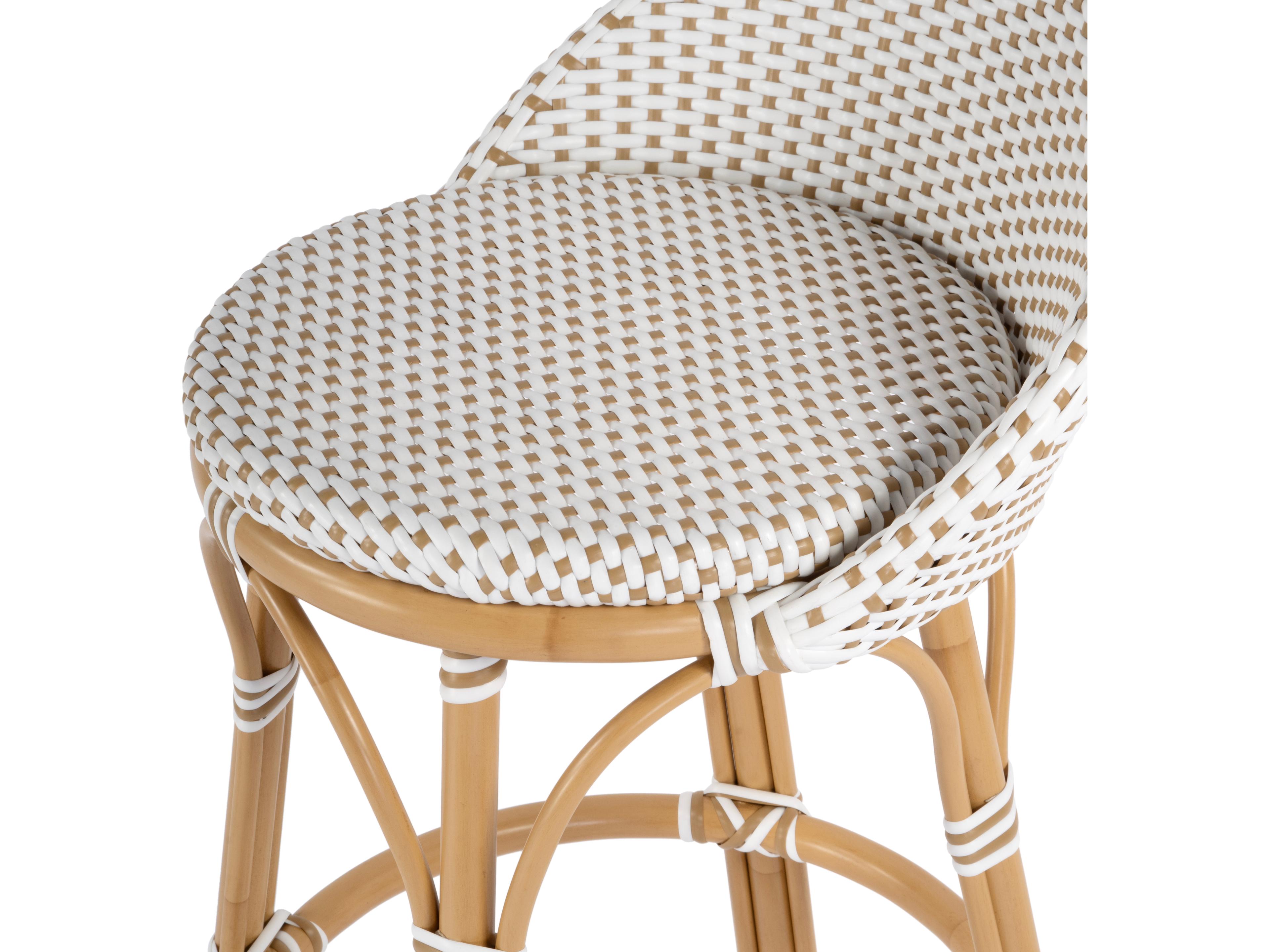 Butler Outdoor Tobias Aluminum Wicker Counter Stool