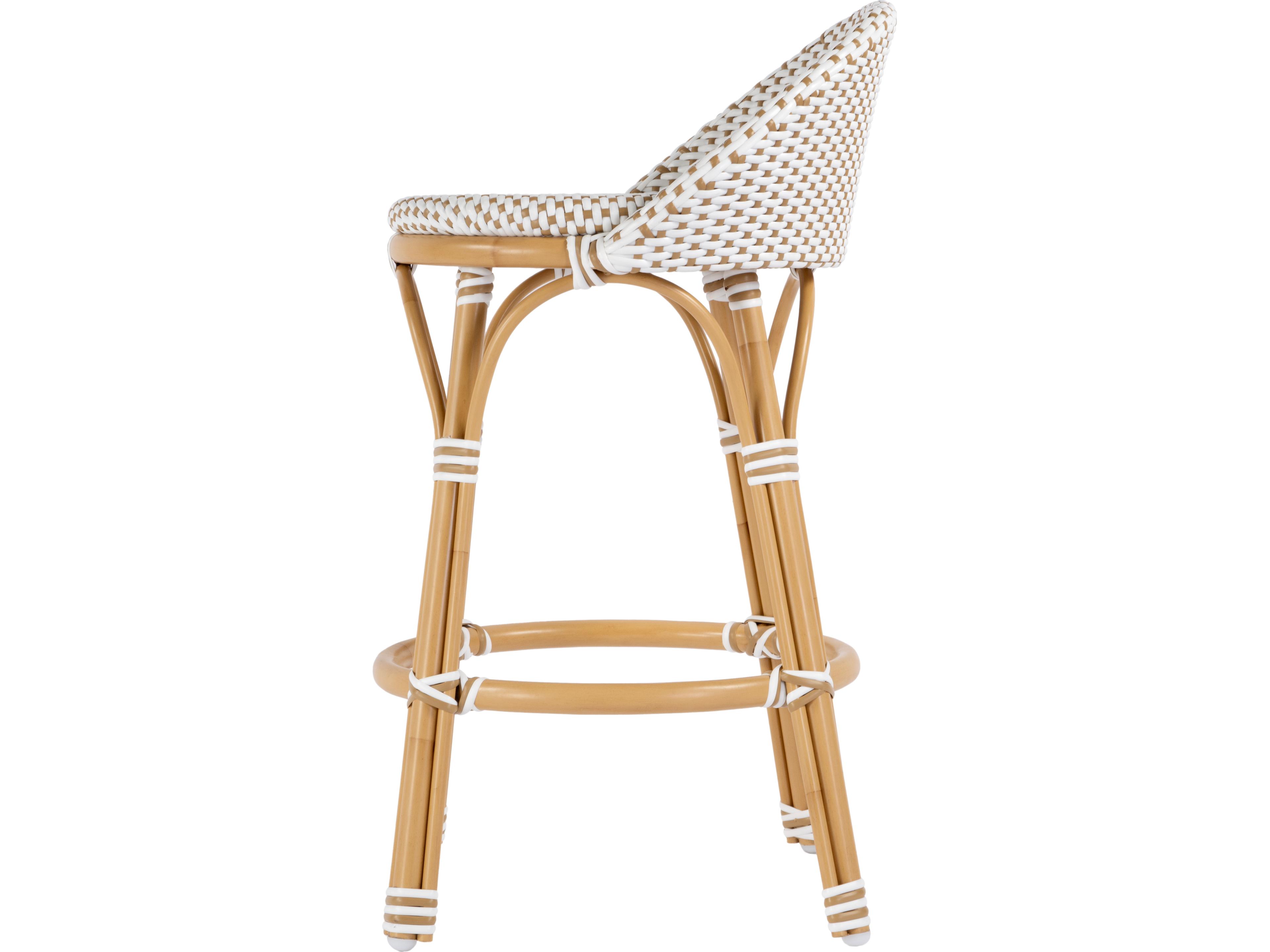 Butler Outdoor Tobias Aluminum Wicker Counter Stool