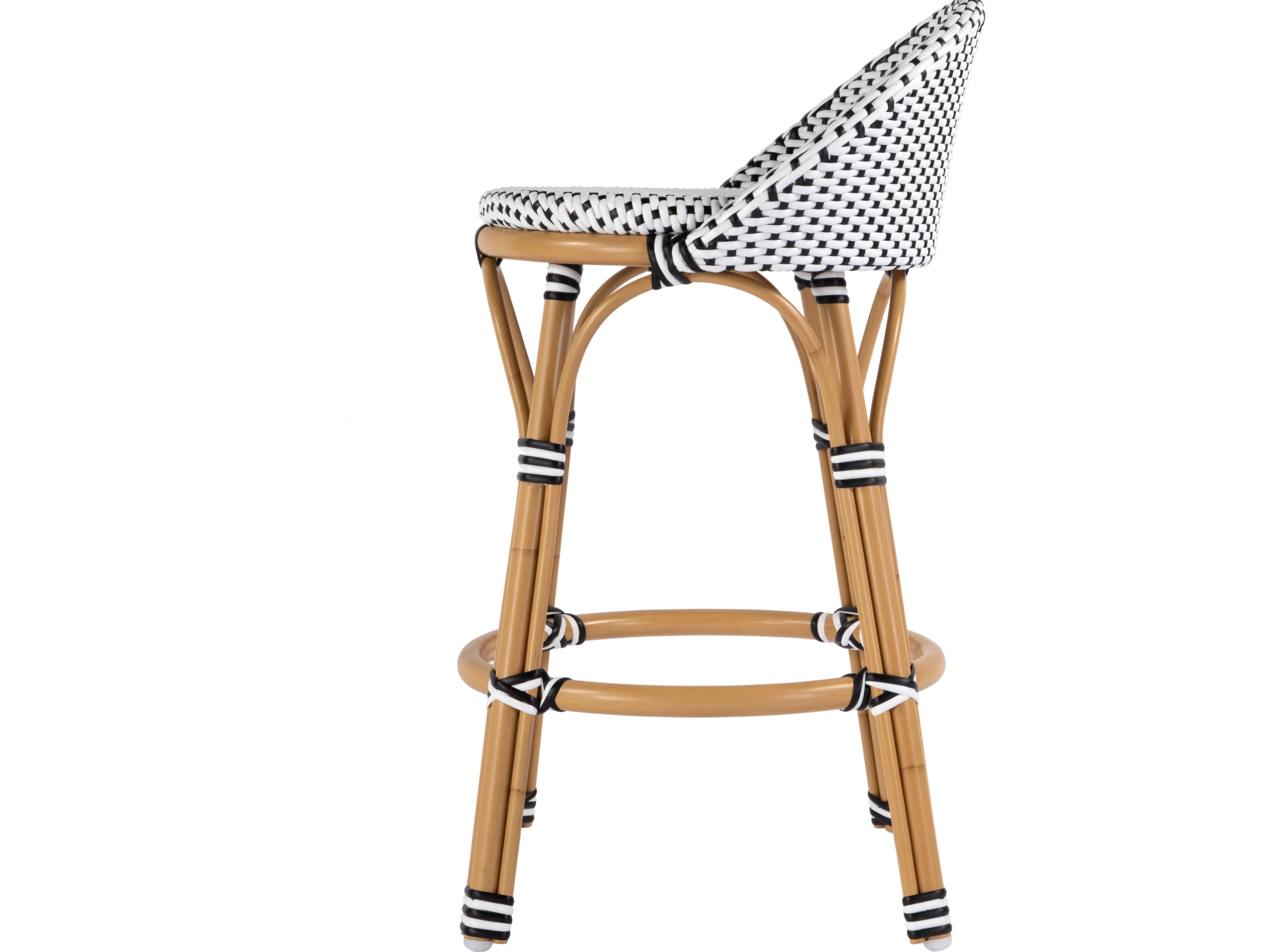 Butler Outdoor Tobias Aluminum Wicker Counter Stool