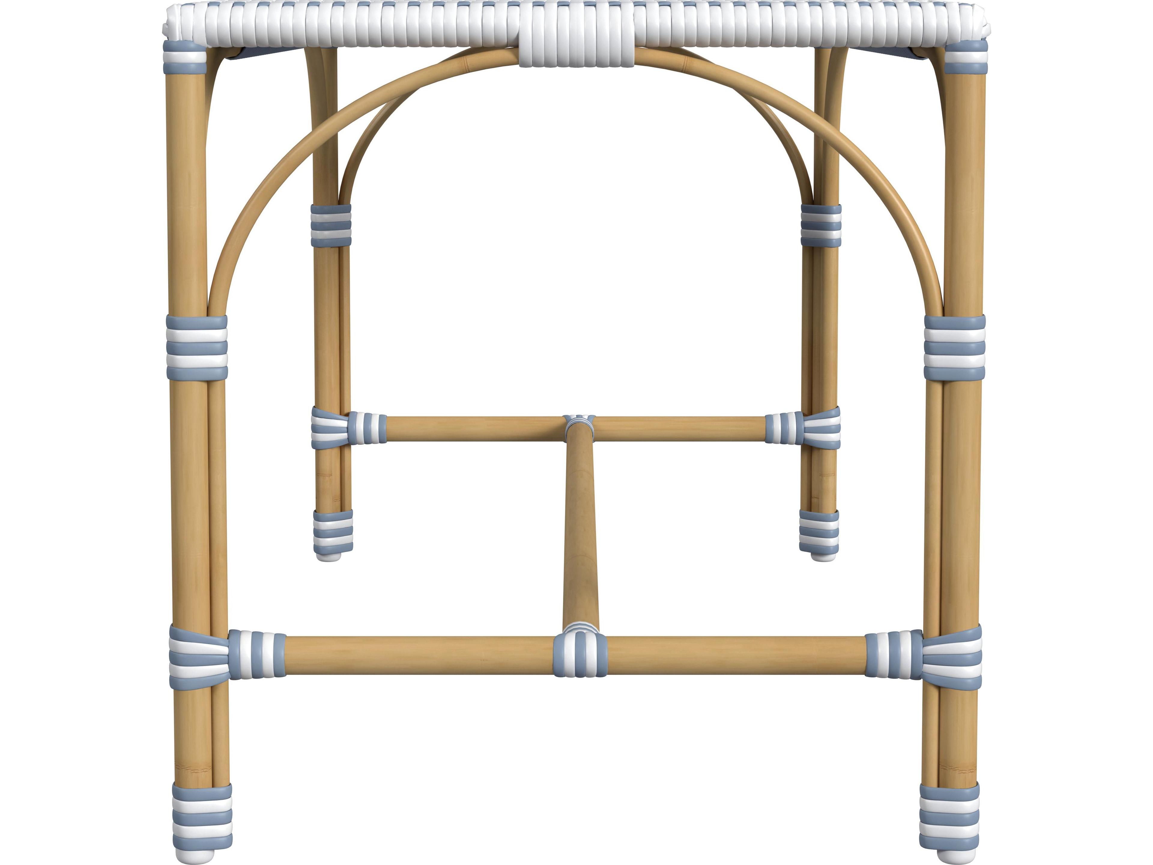 Butler Outdoor Tobias Aluminum Wicker Bench