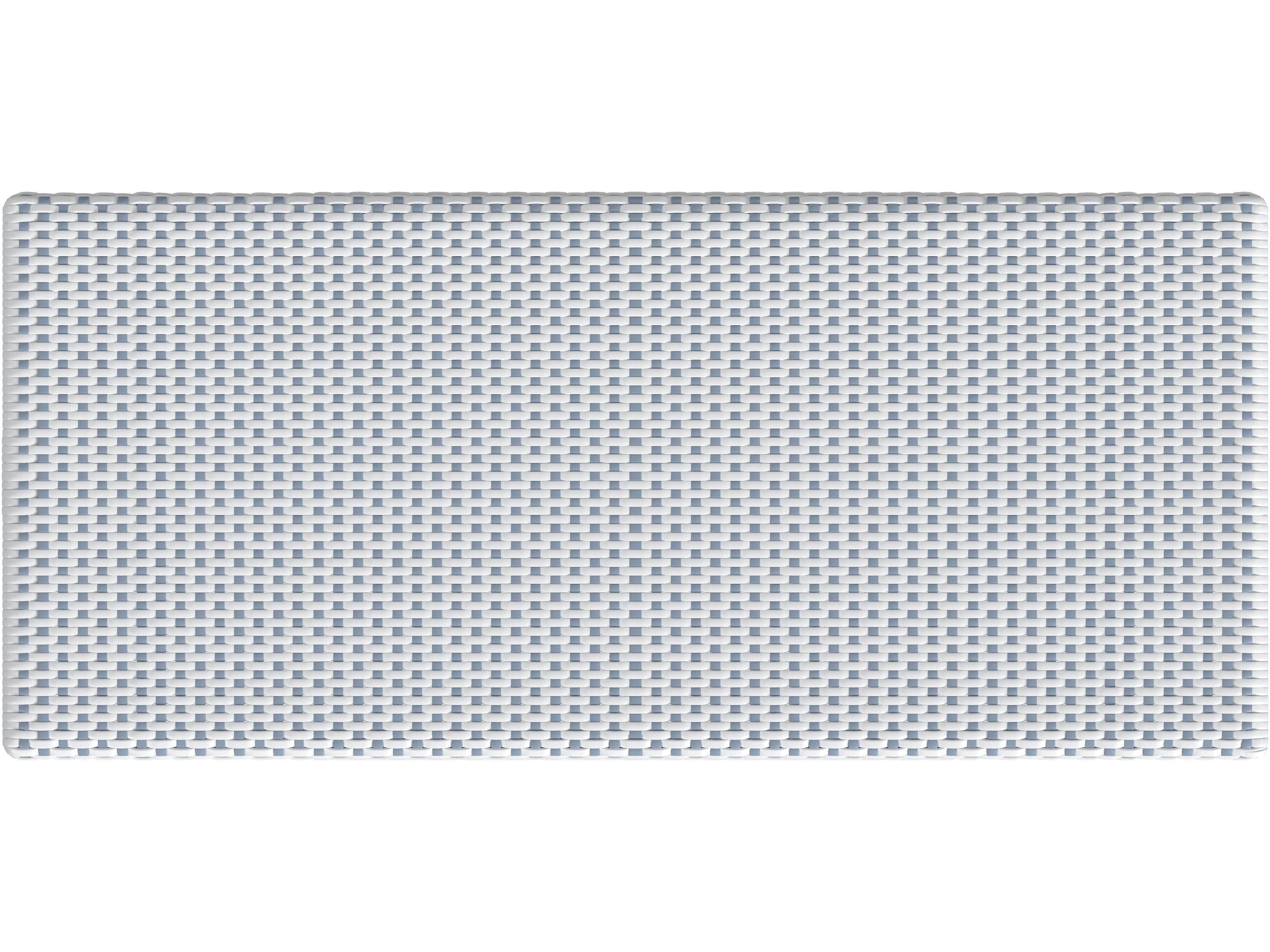 Butler Outdoor Tobias Aluminum Wicker Bench