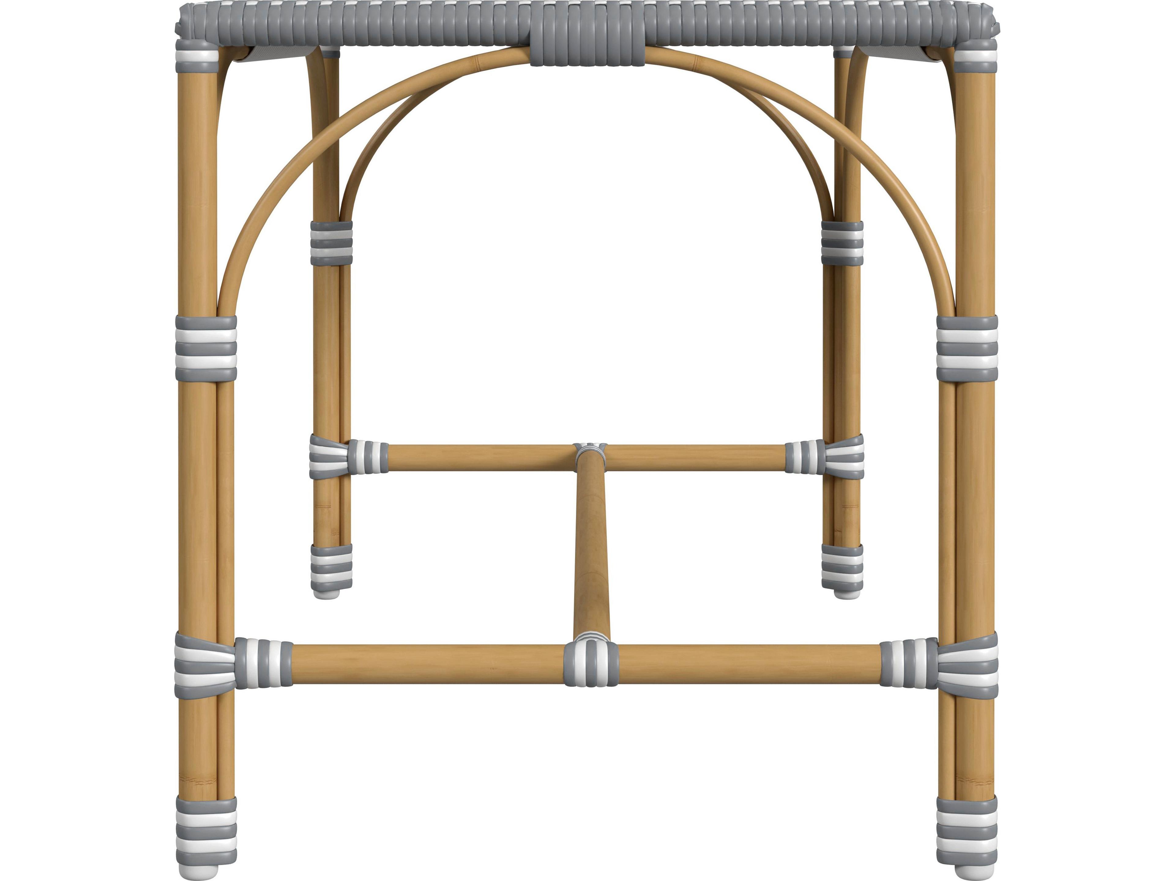 Butler Outdoor Tobias Aluminum Wicker Bench