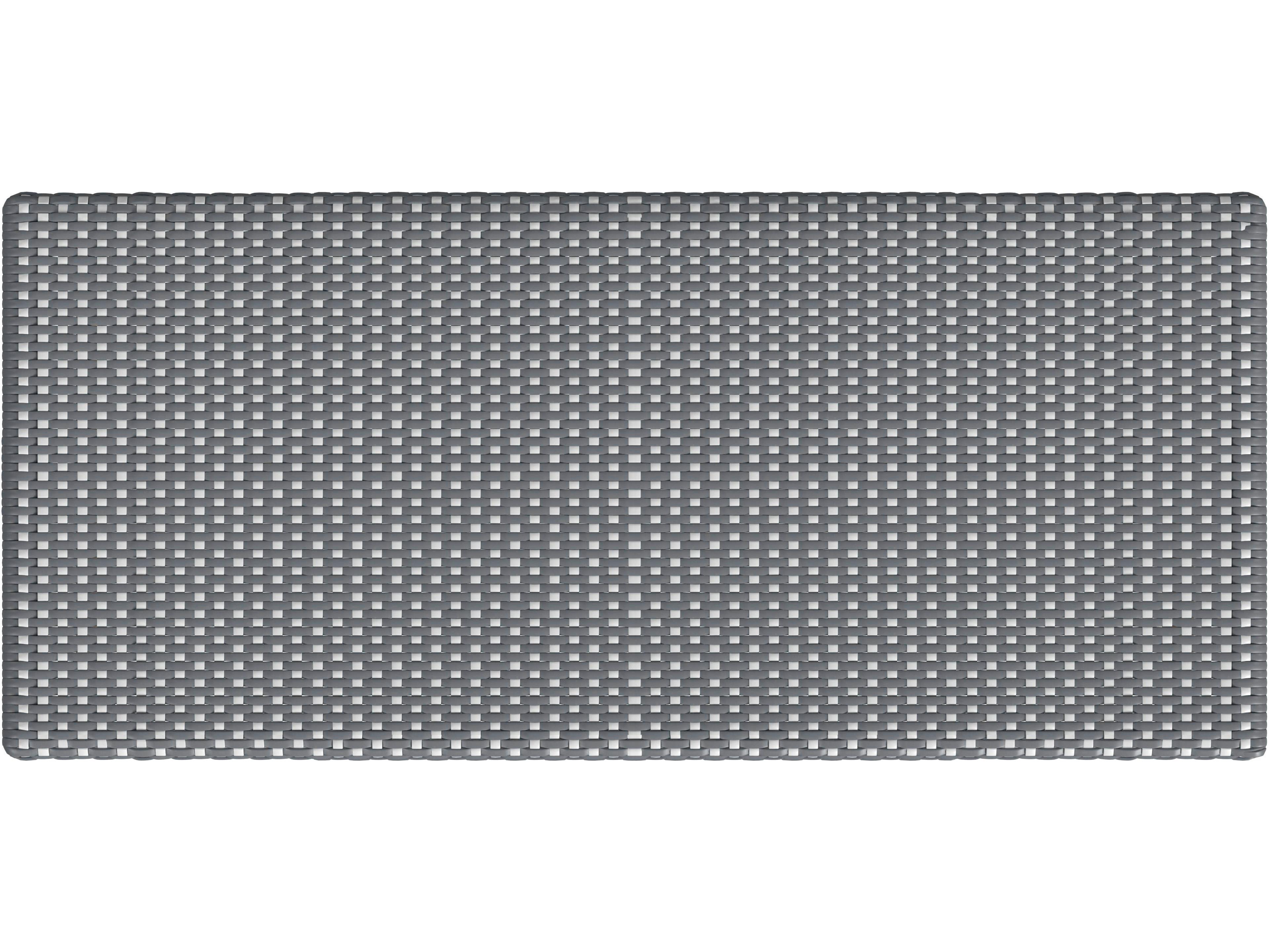 Butler Outdoor Tobias Aluminum Wicker Bench