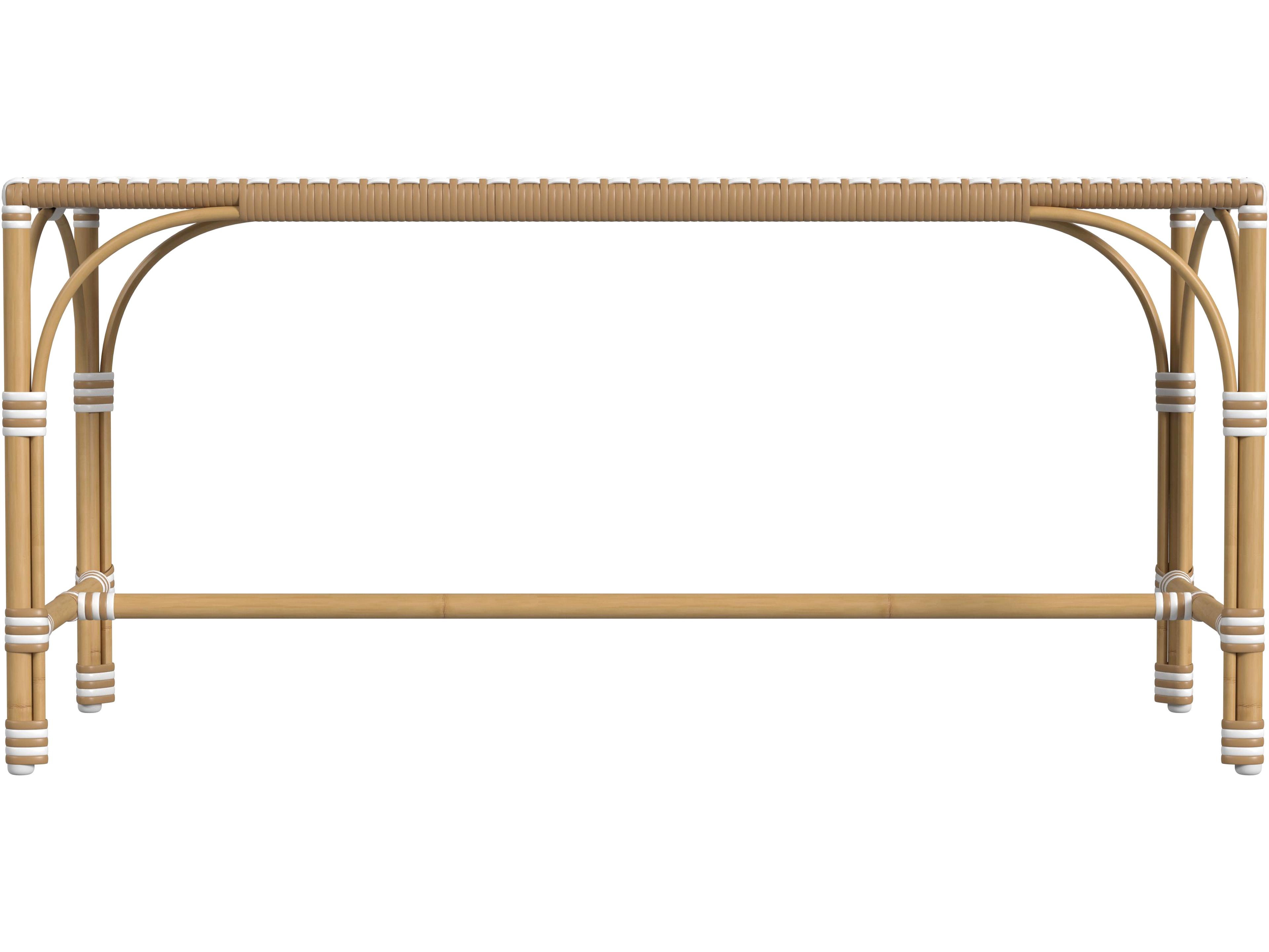 Butler Outdoor Tobias Aluminum Wicker Bench