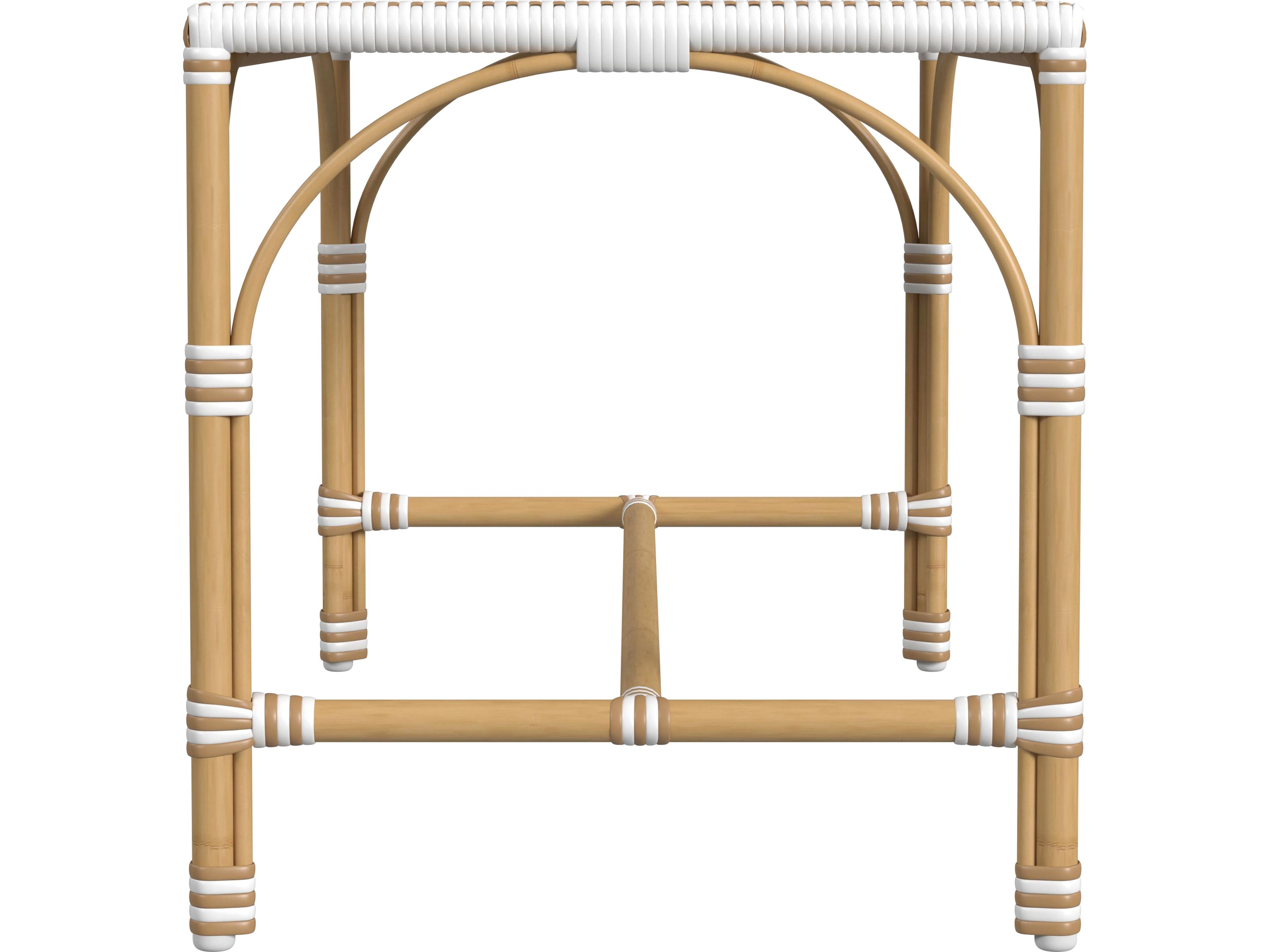 Butler Outdoor Tobias Aluminum Wicker Bench