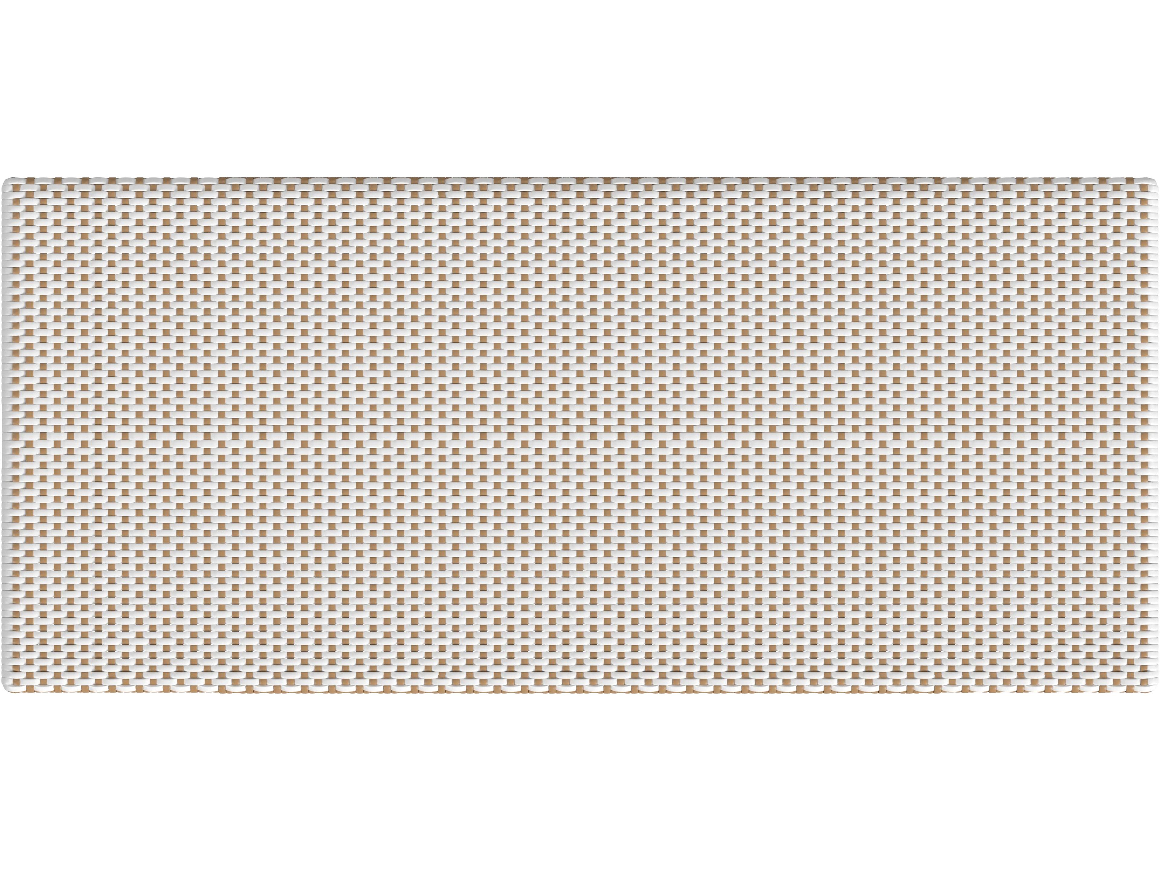 Butler Outdoor Tobias Aluminum Wicker Bench