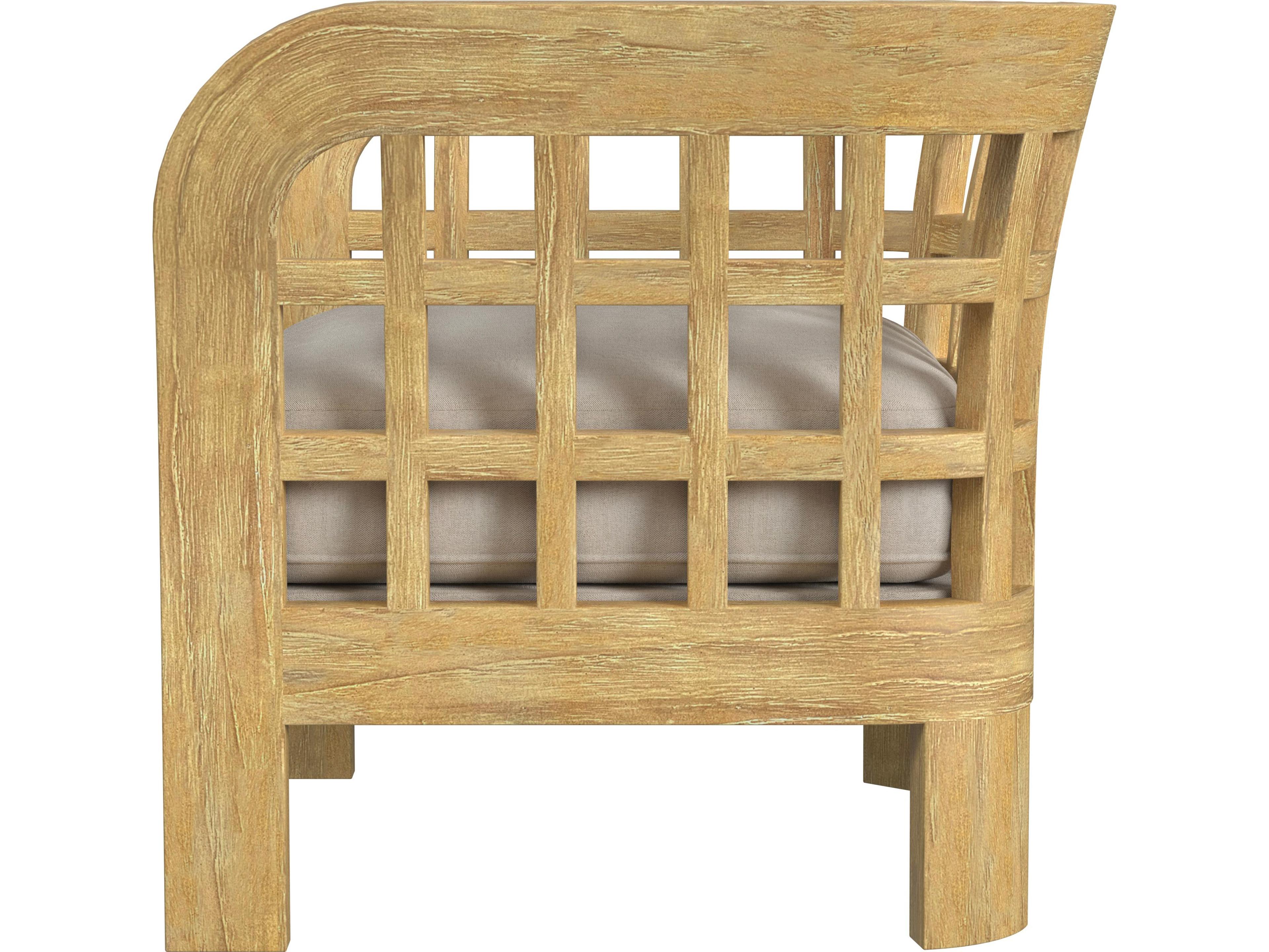 Butler Outdoor Monhegan Teak Cushion Lounge Chair