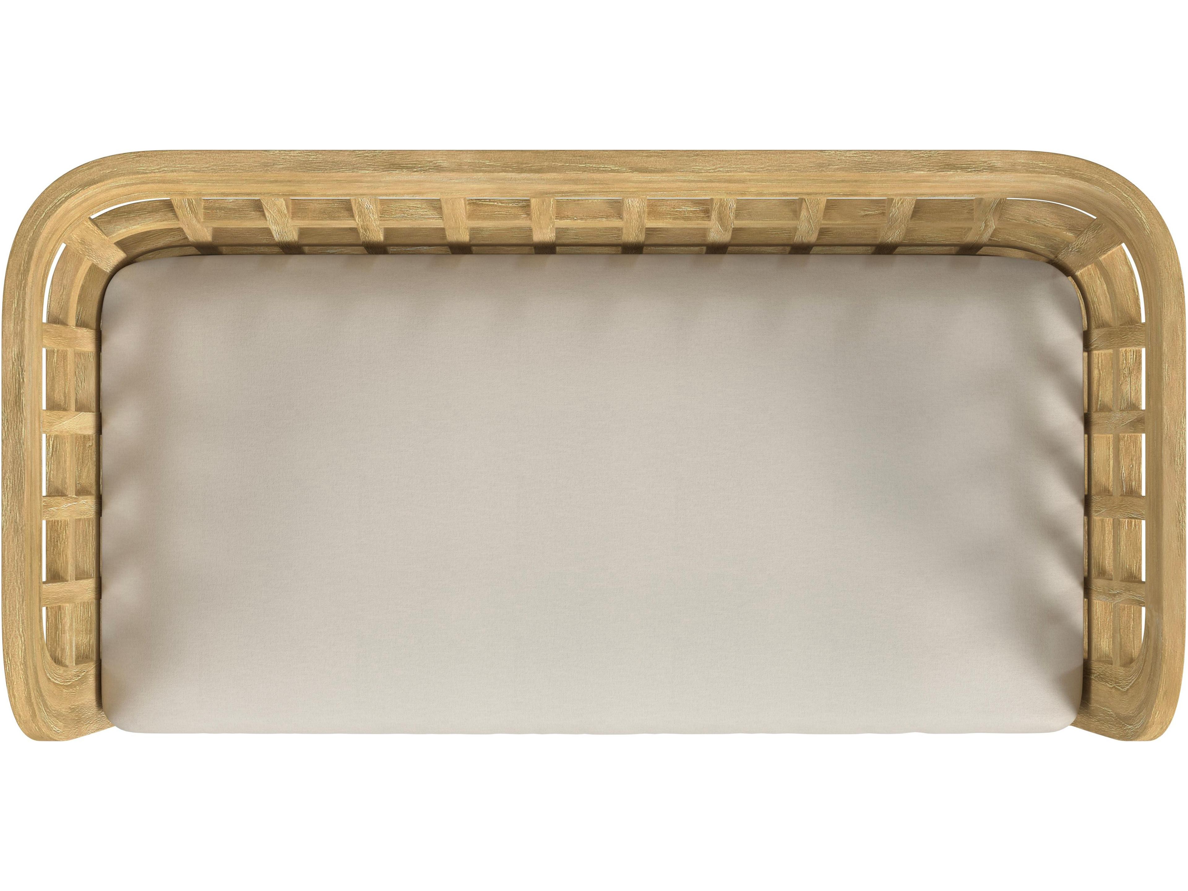 Butler Outdoor Monhegan Teak Cushion Loveseat