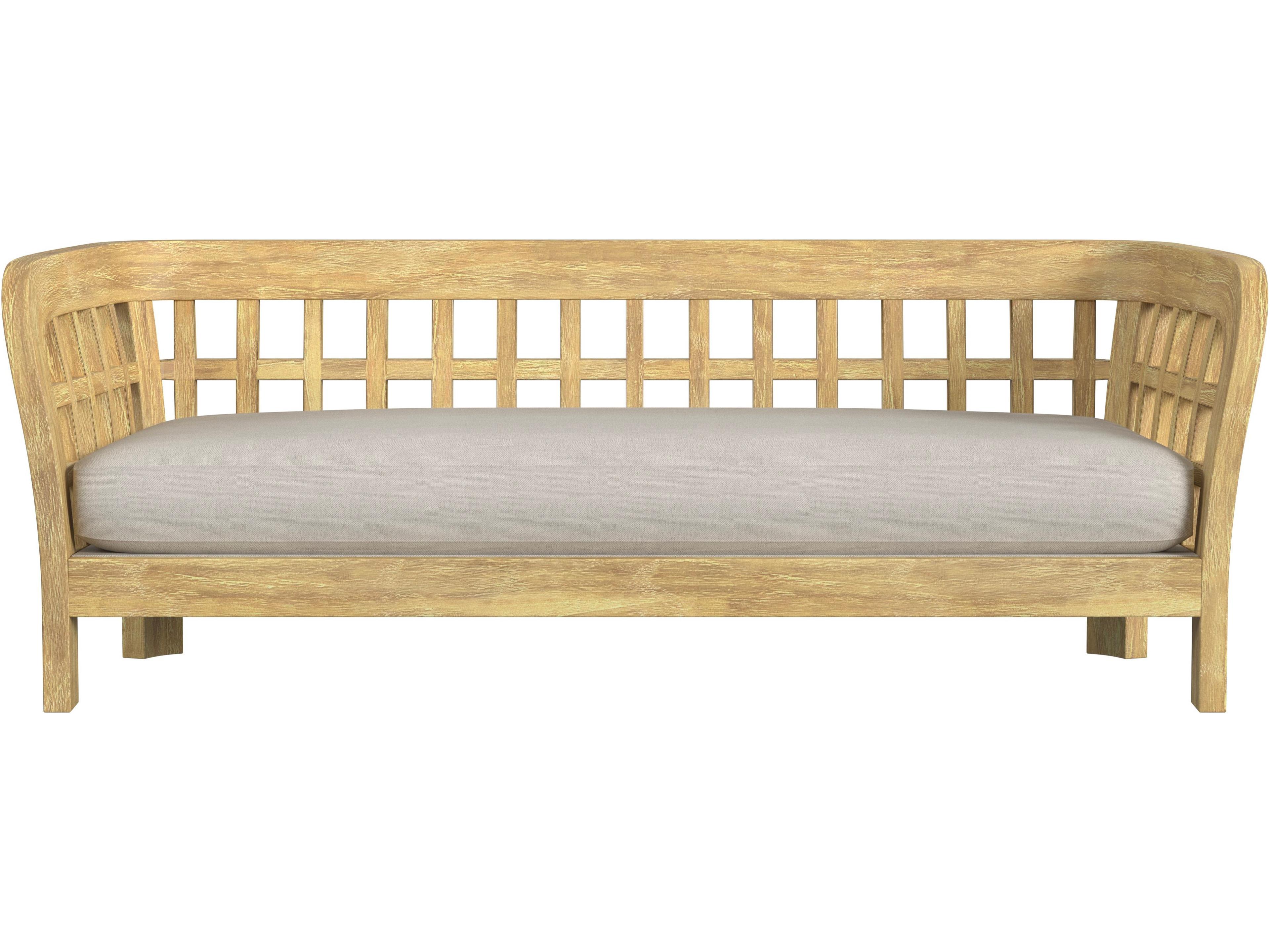 Butler Outdoor Monhegan Teak Cushion Sofa