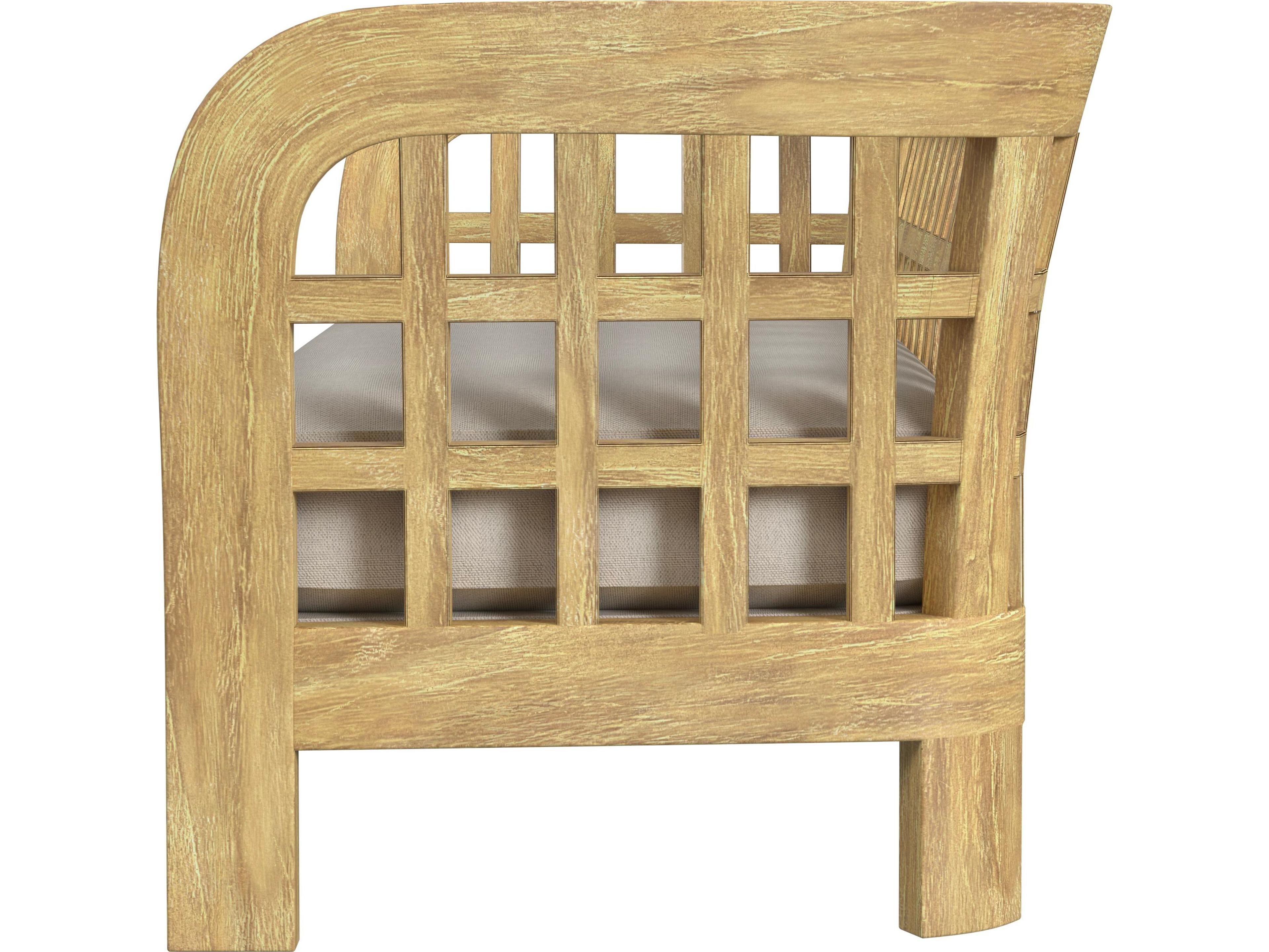 Butler Outdoor Monhegan Teak Cushion Sofa