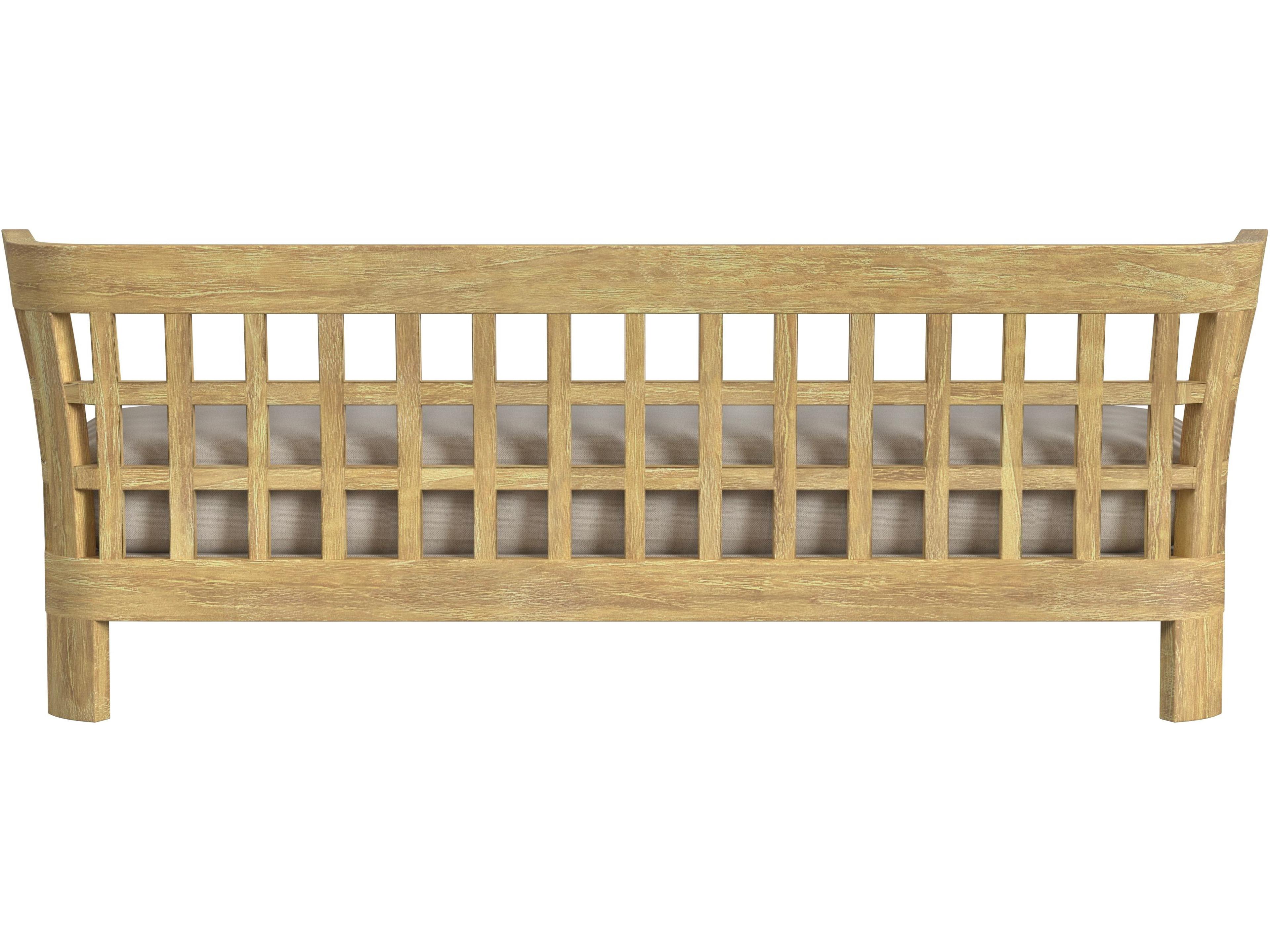 Butler Outdoor Monhegan Teak Cushion Sofa