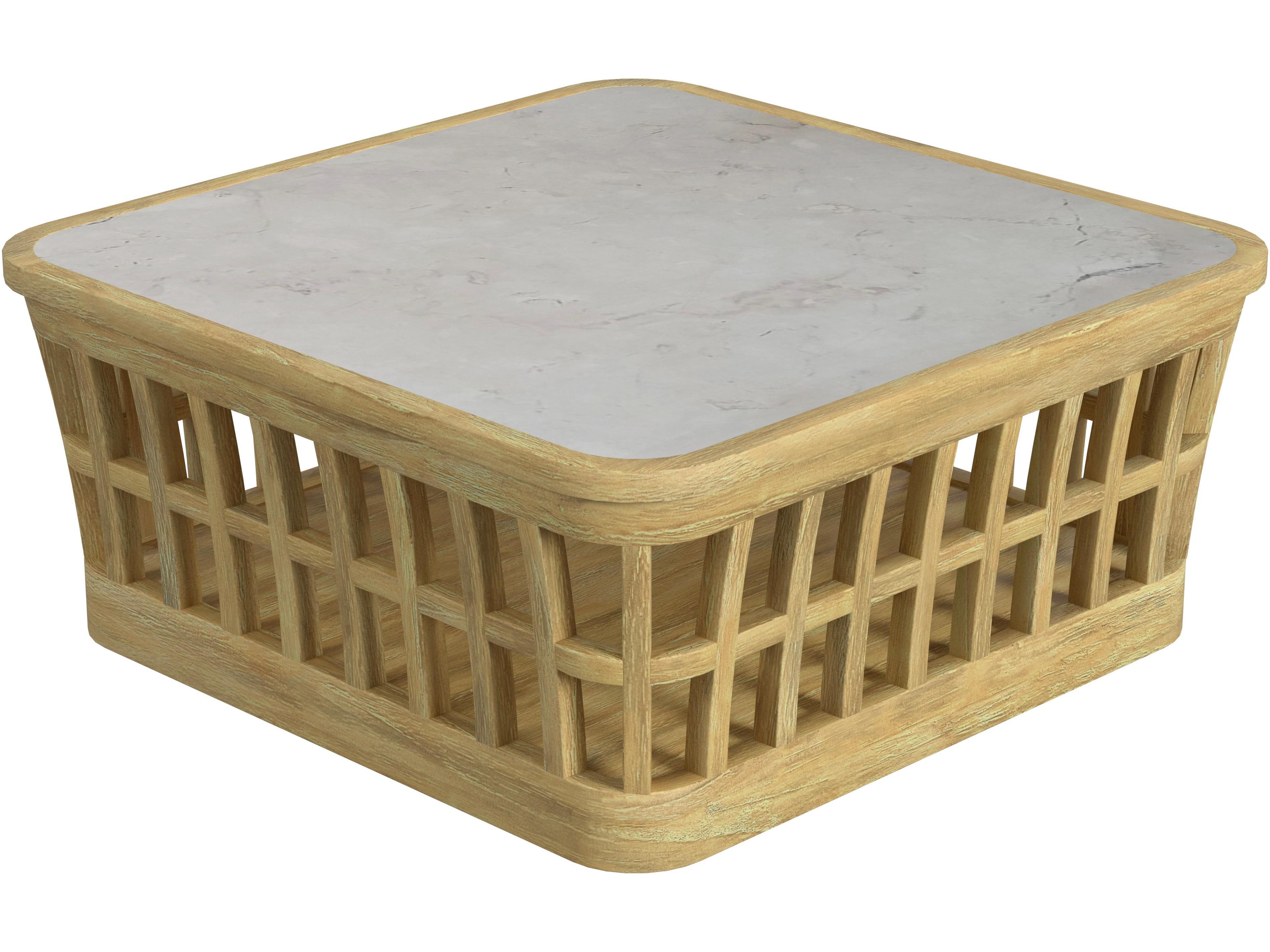 Butler Outdoor Monhegan Teak Square Coffee Table