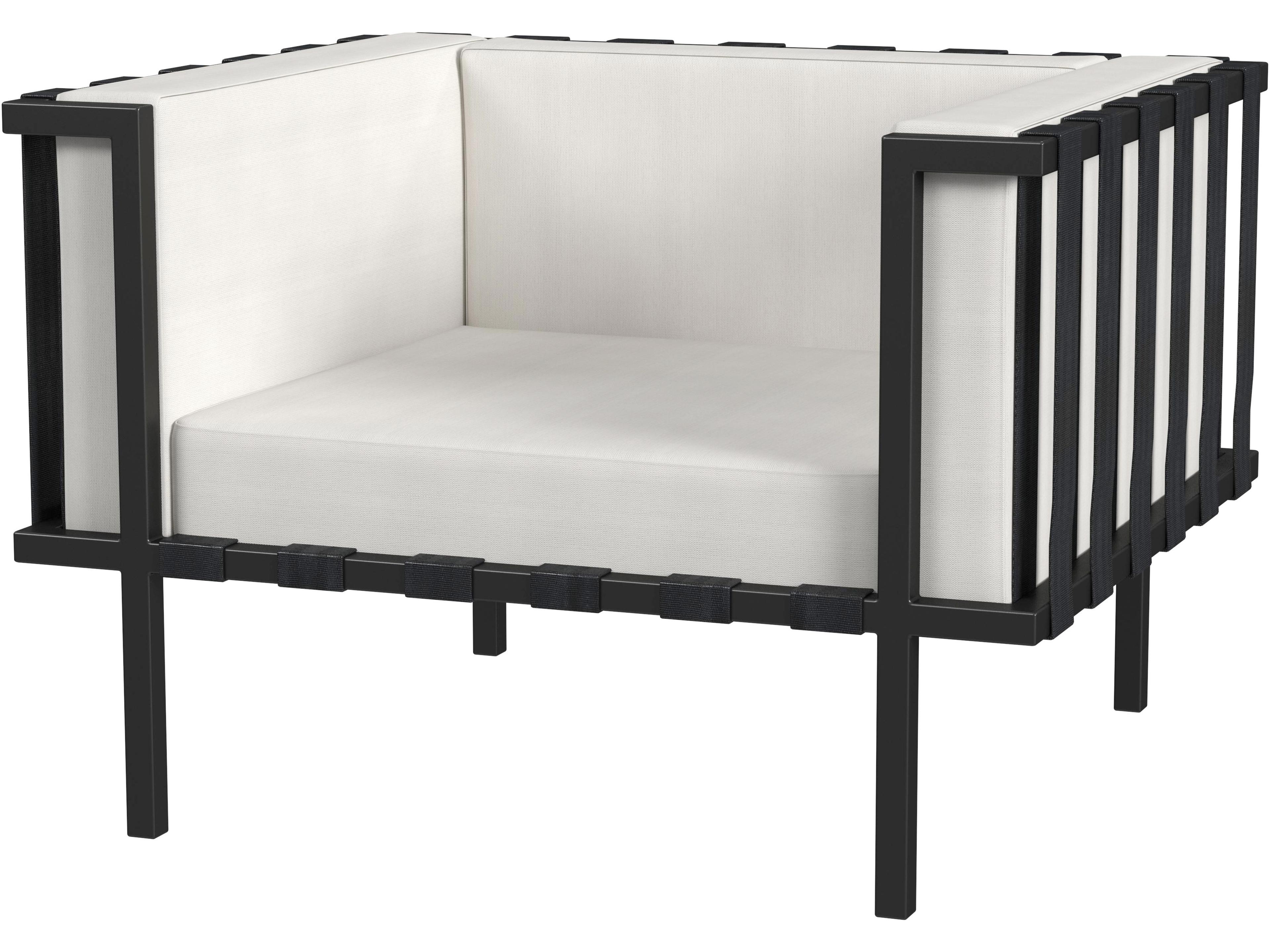 Butler Outdoor Norway Metal Cushion Lounge Chair