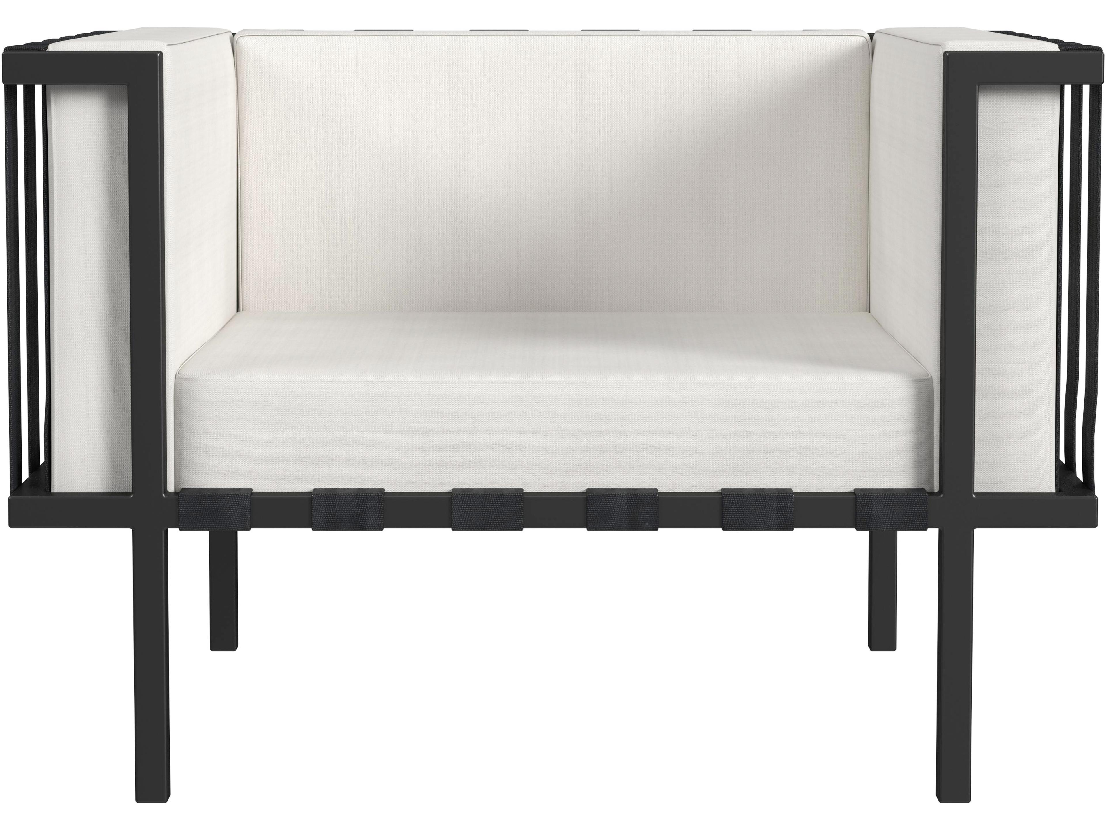 Butler Outdoor Norway Metal Cushion Lounge Chair