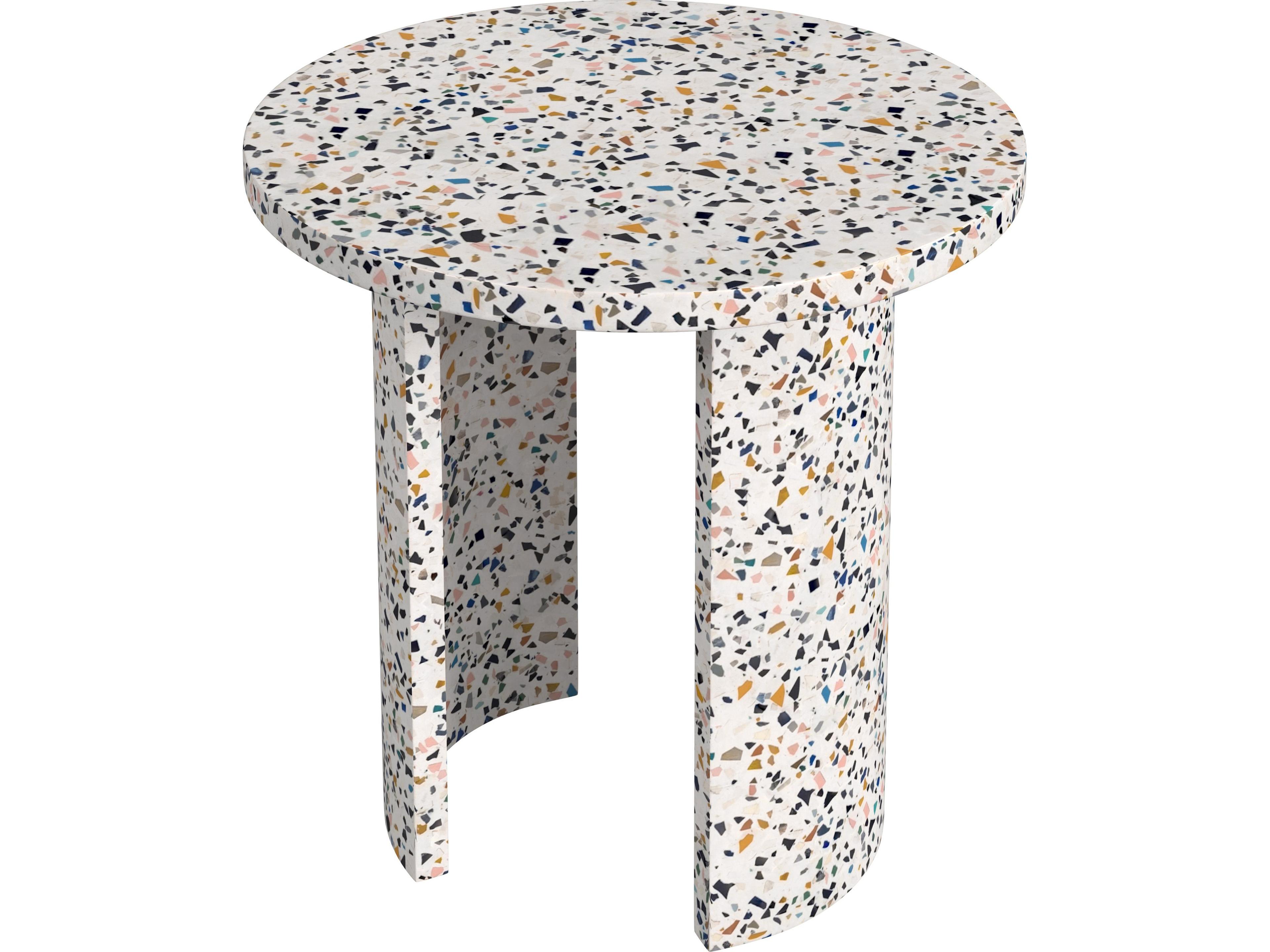 Siesta Resin Round End Table