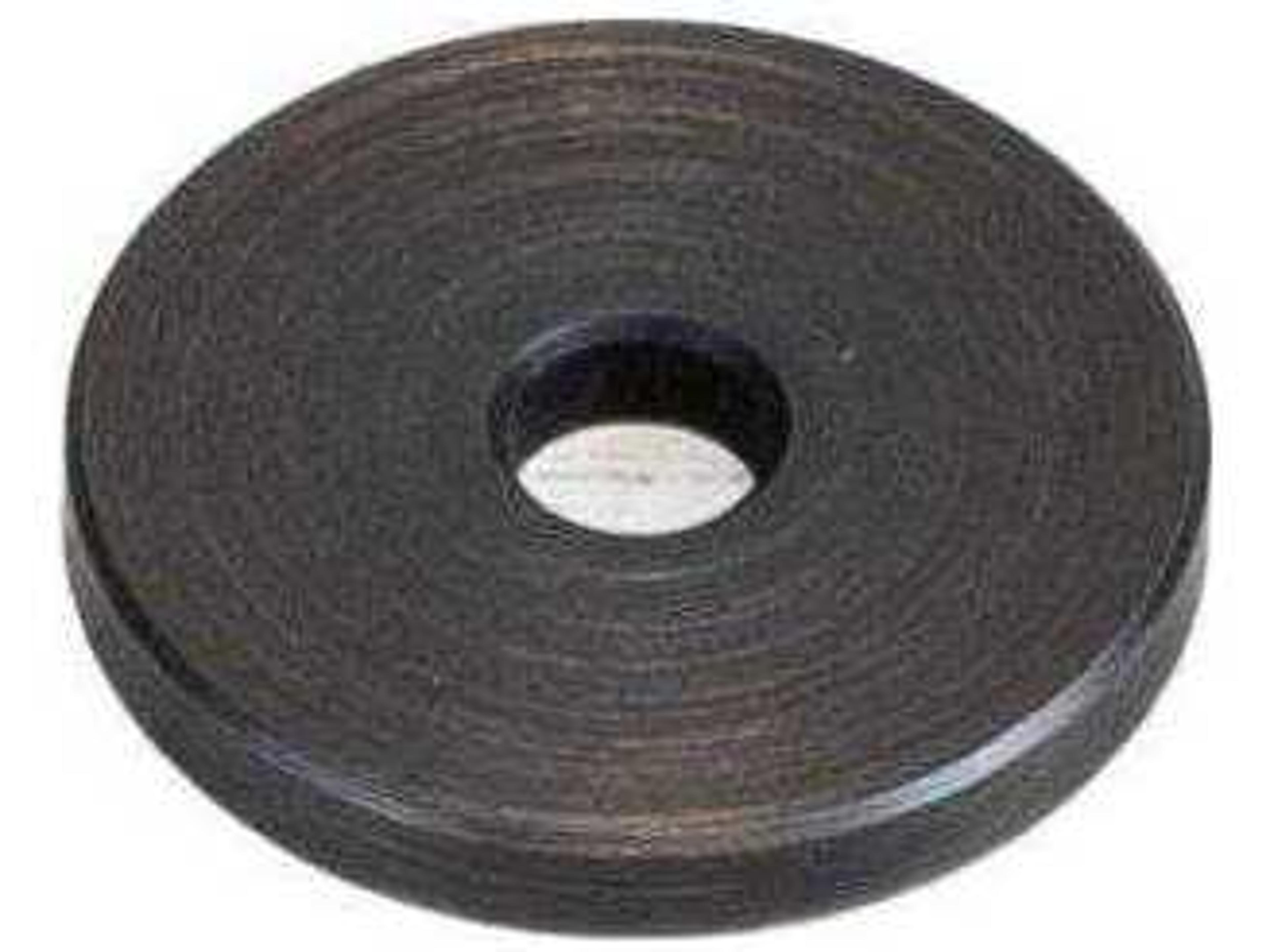 Black T-Bar and Closet Bar Mounting Disc