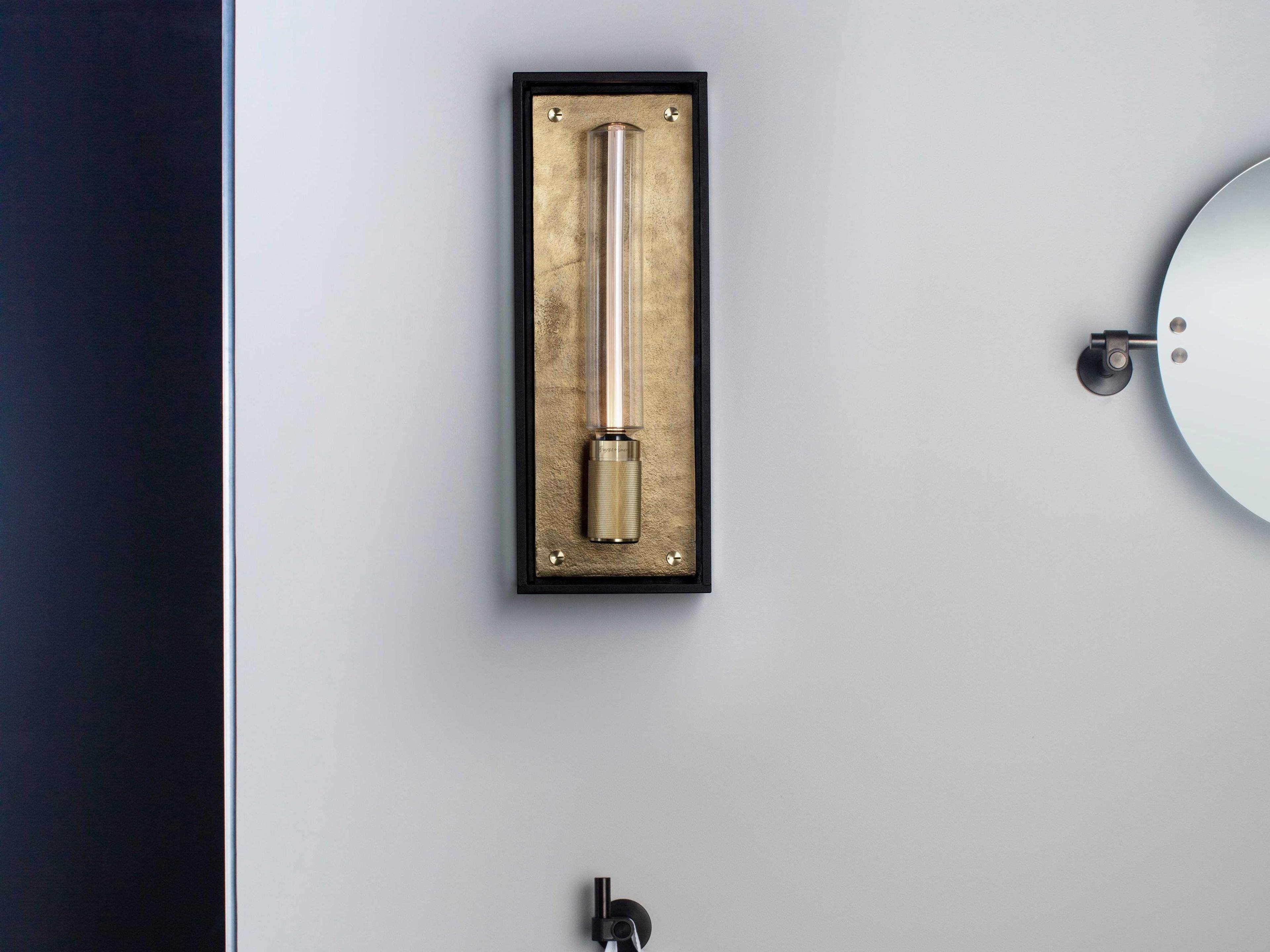 Buster + Punch Caged 3-Light Outdoor Wall Light