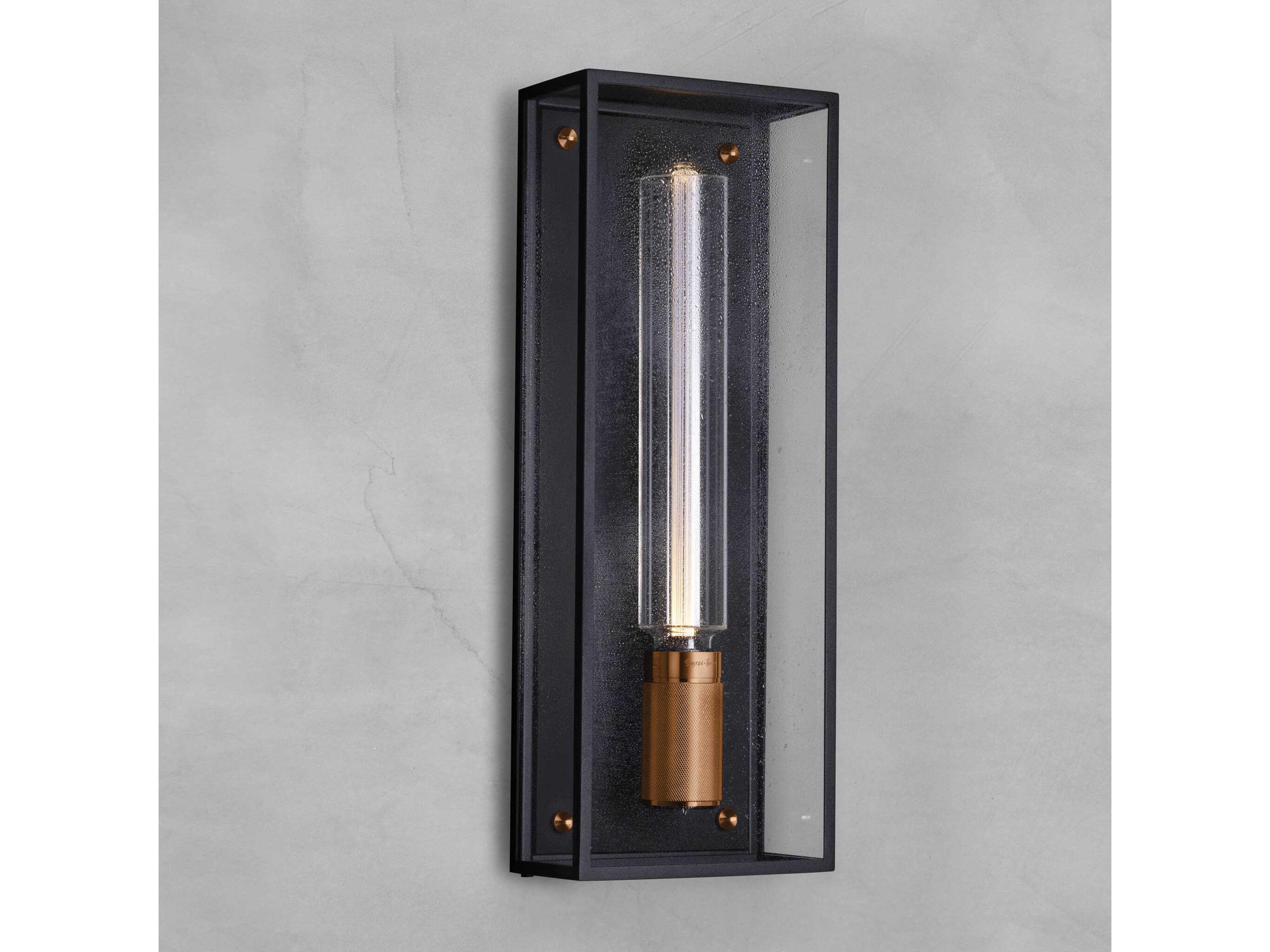 Buster + Punch Caged Cross Outdoor Wall Light