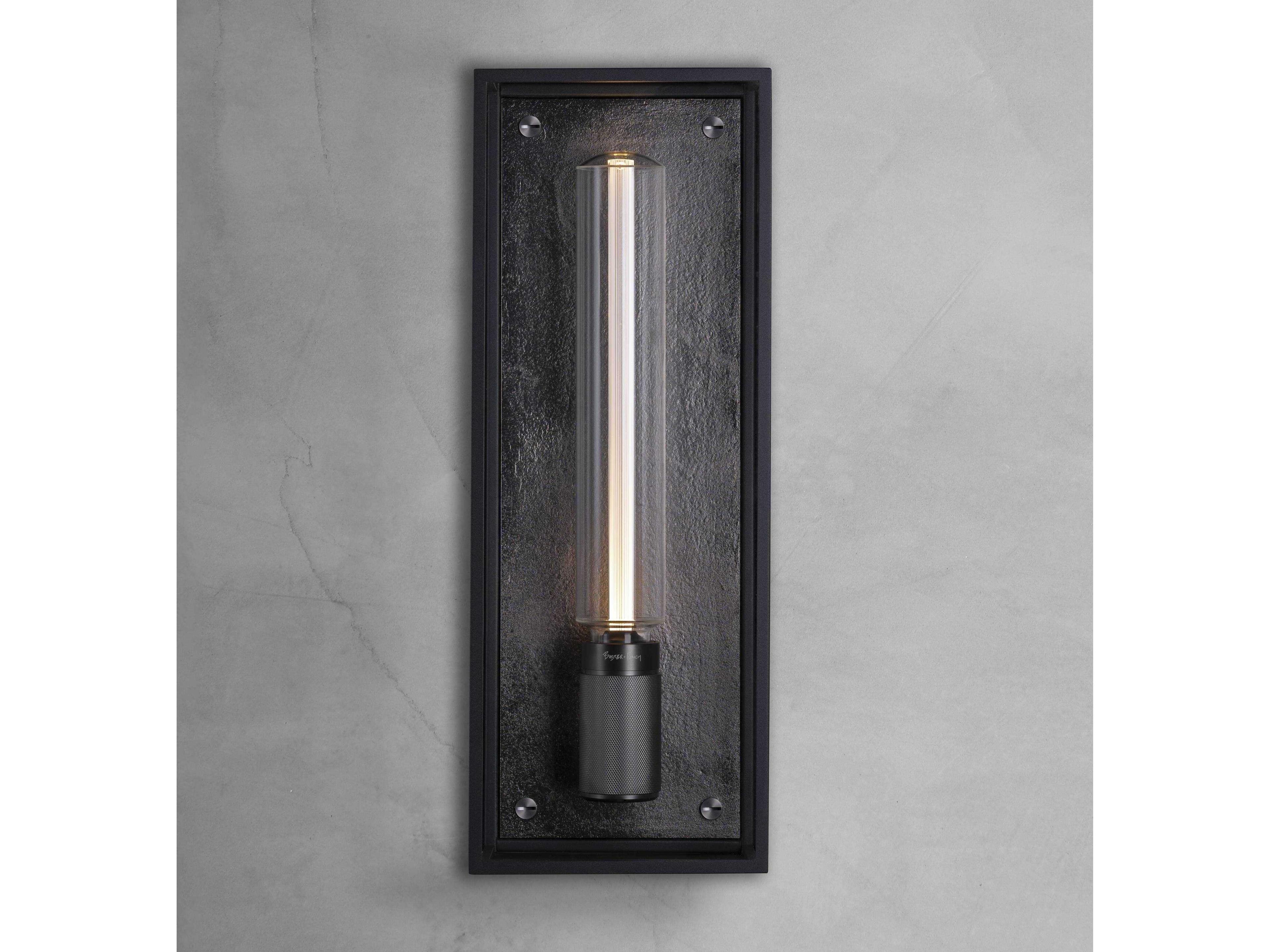 Buster + Punch Caged 1-Light Outdoor Wall Light