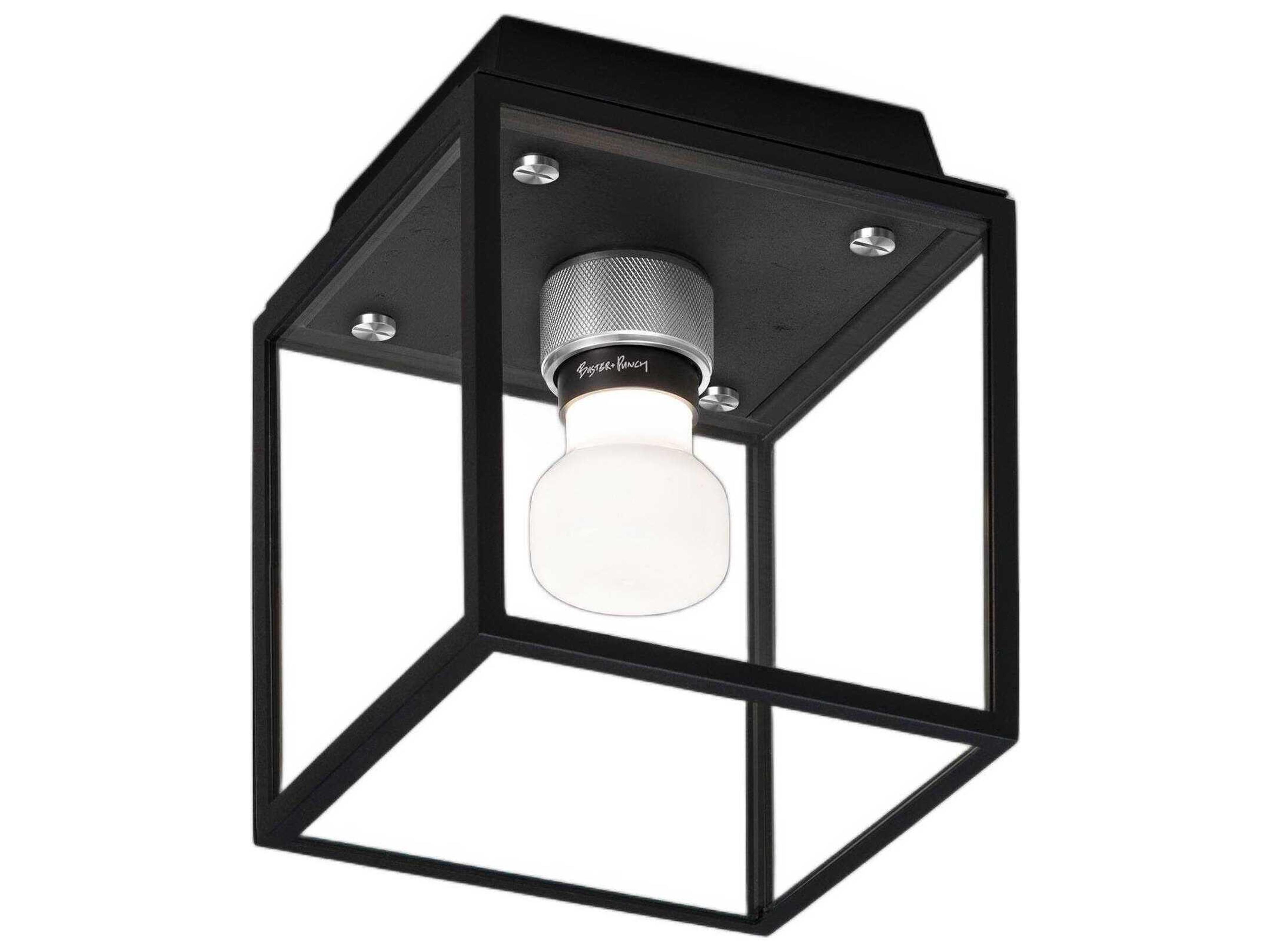 Caged 1-Light Outdoor Ceiling Light