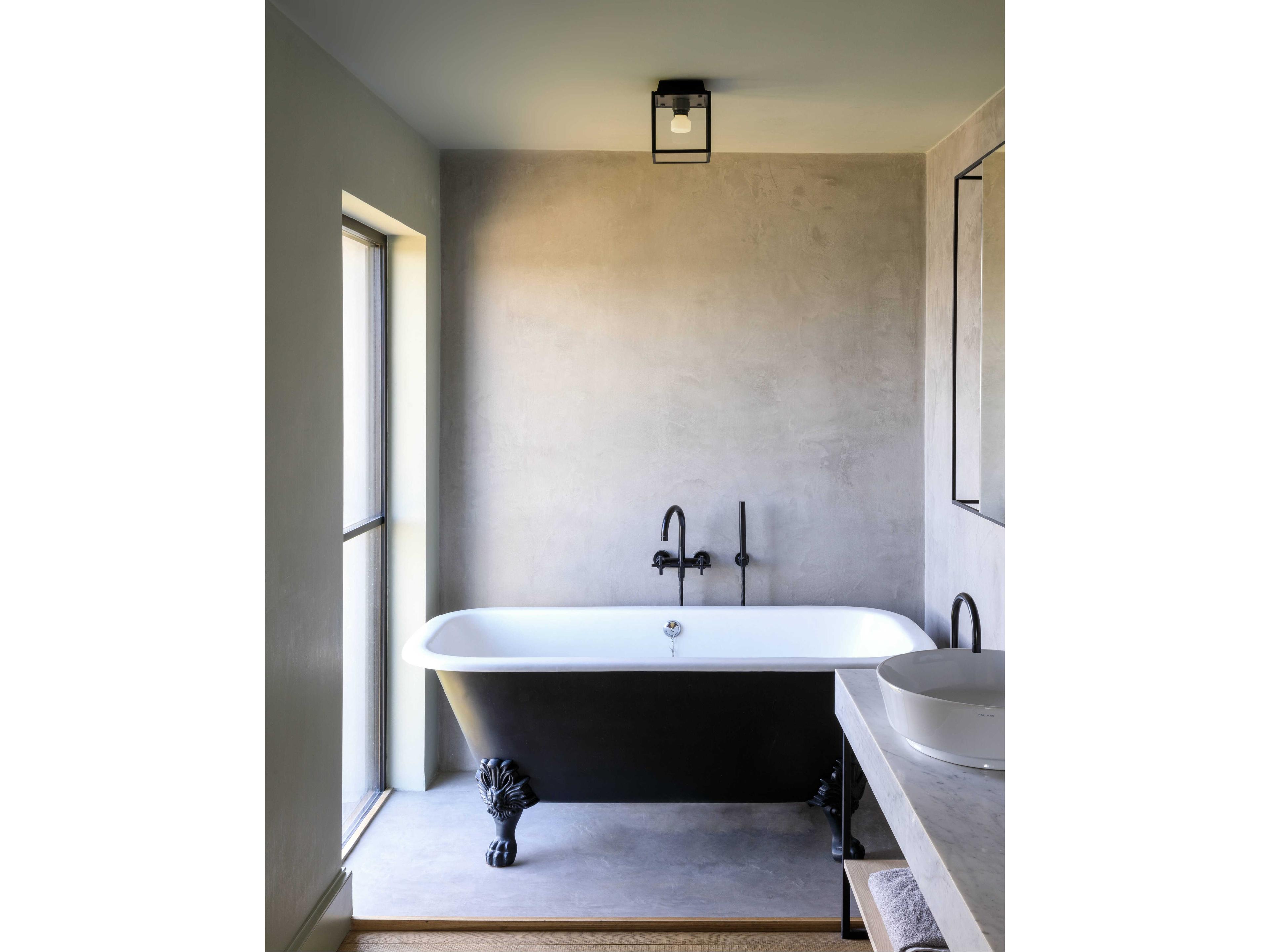 Buster + Punch Caged 1-Light Outdoor Ceiling Light