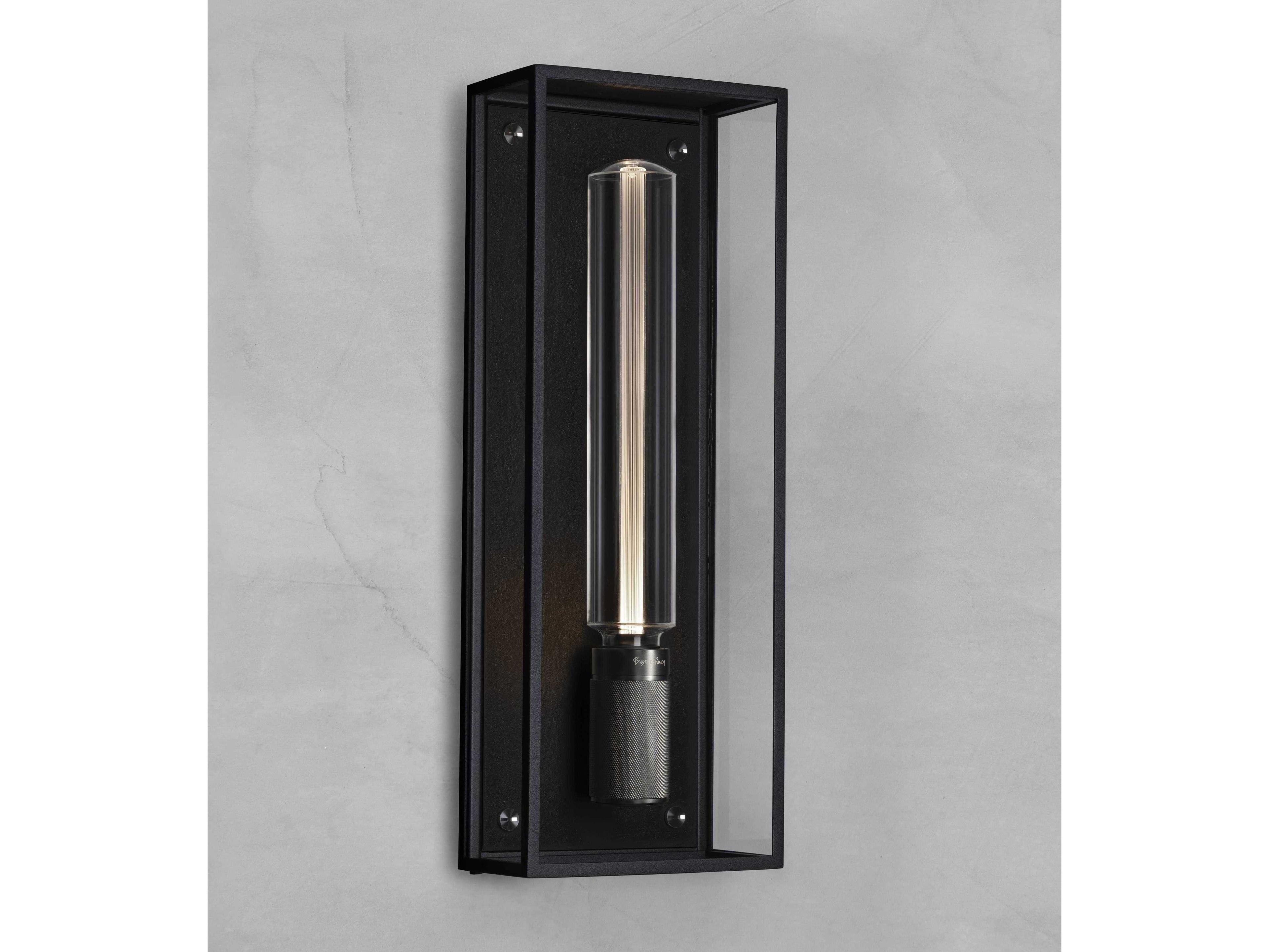 Buster + Punch Caged 1-Light Outdoor Wall Light