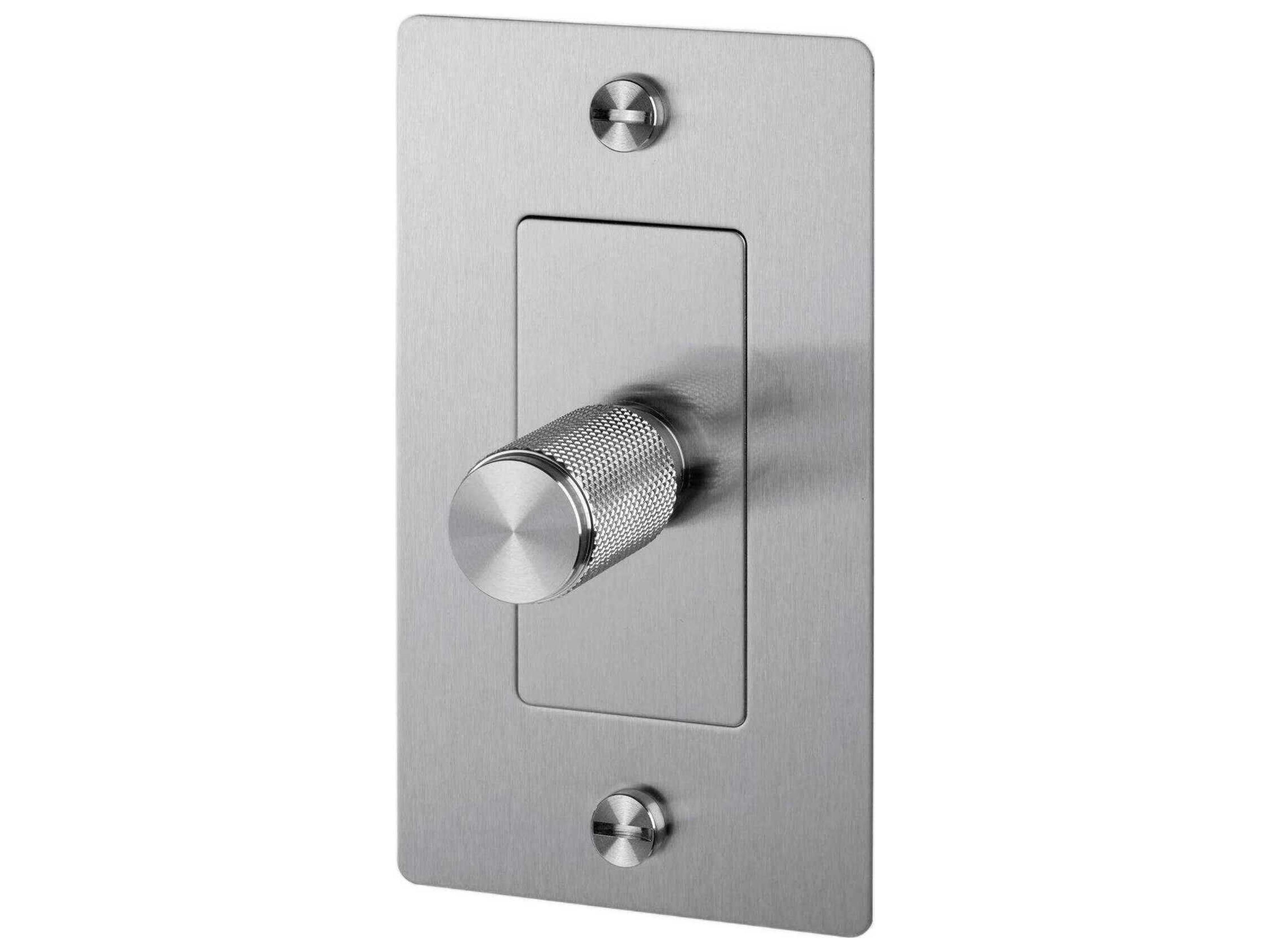 Buster + Punch Steel Cross Dimmer Switch