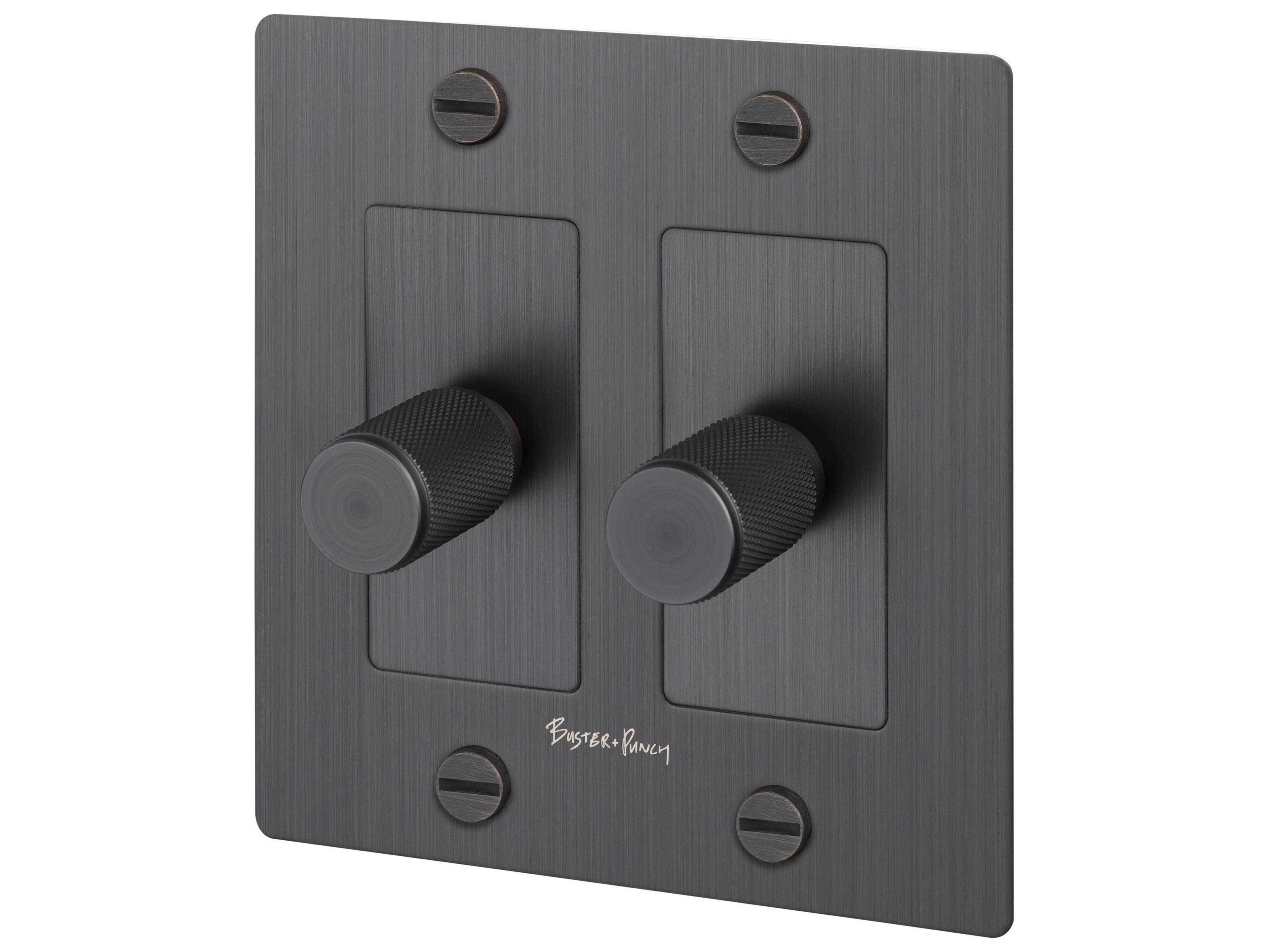 2G Smoked Bronze Cross Dimmer