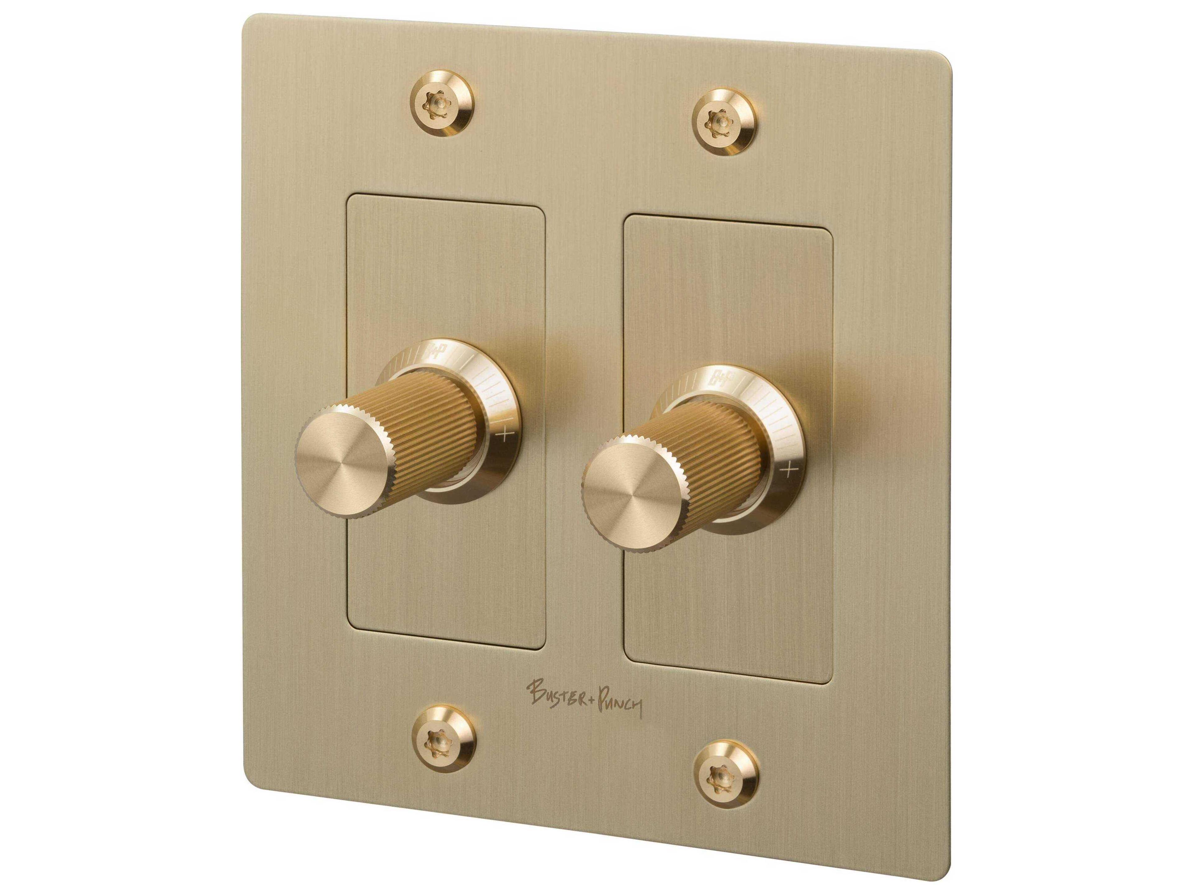2G Brass Linear Dimmer