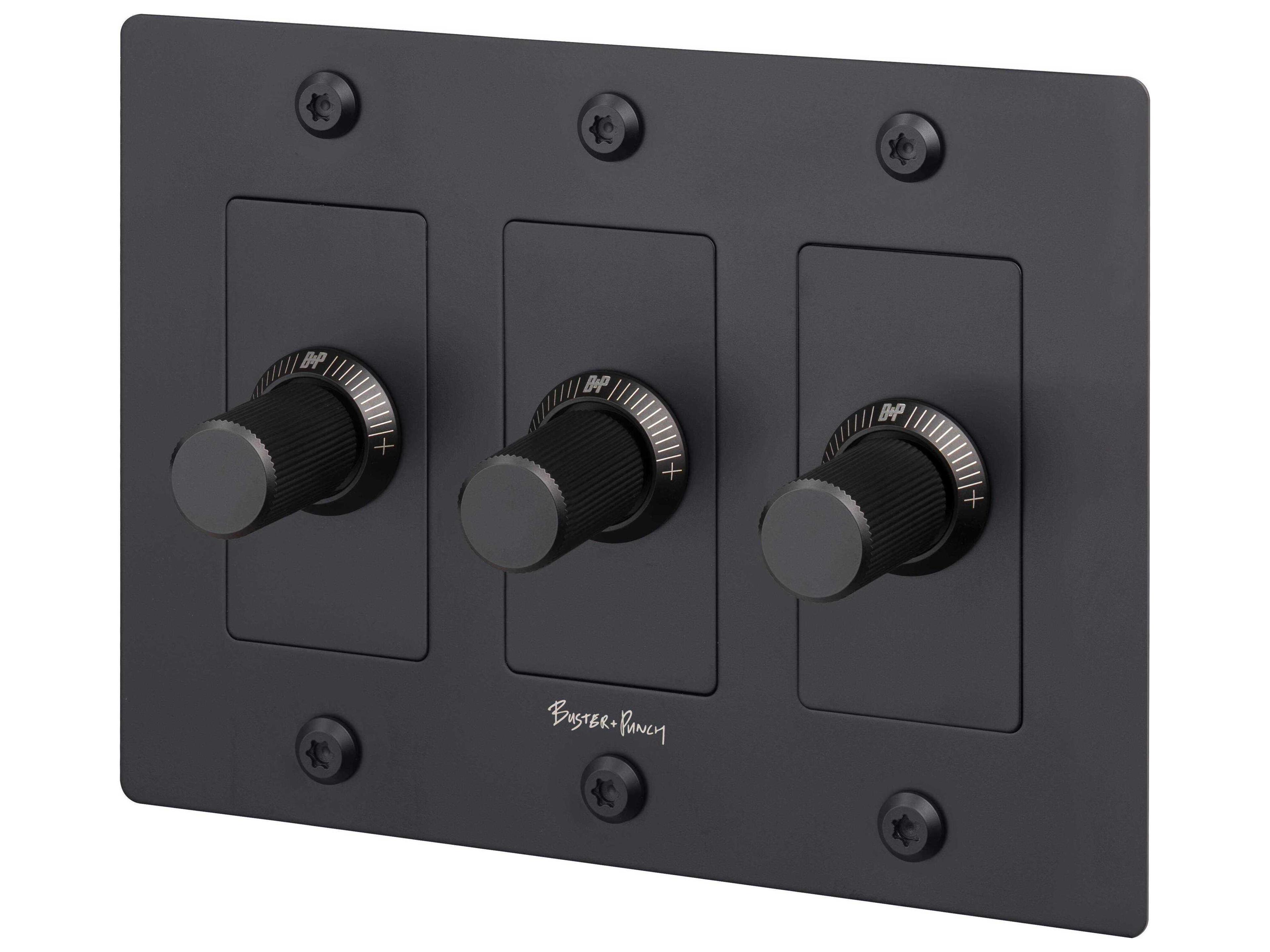 3G Black Linear Dimmer