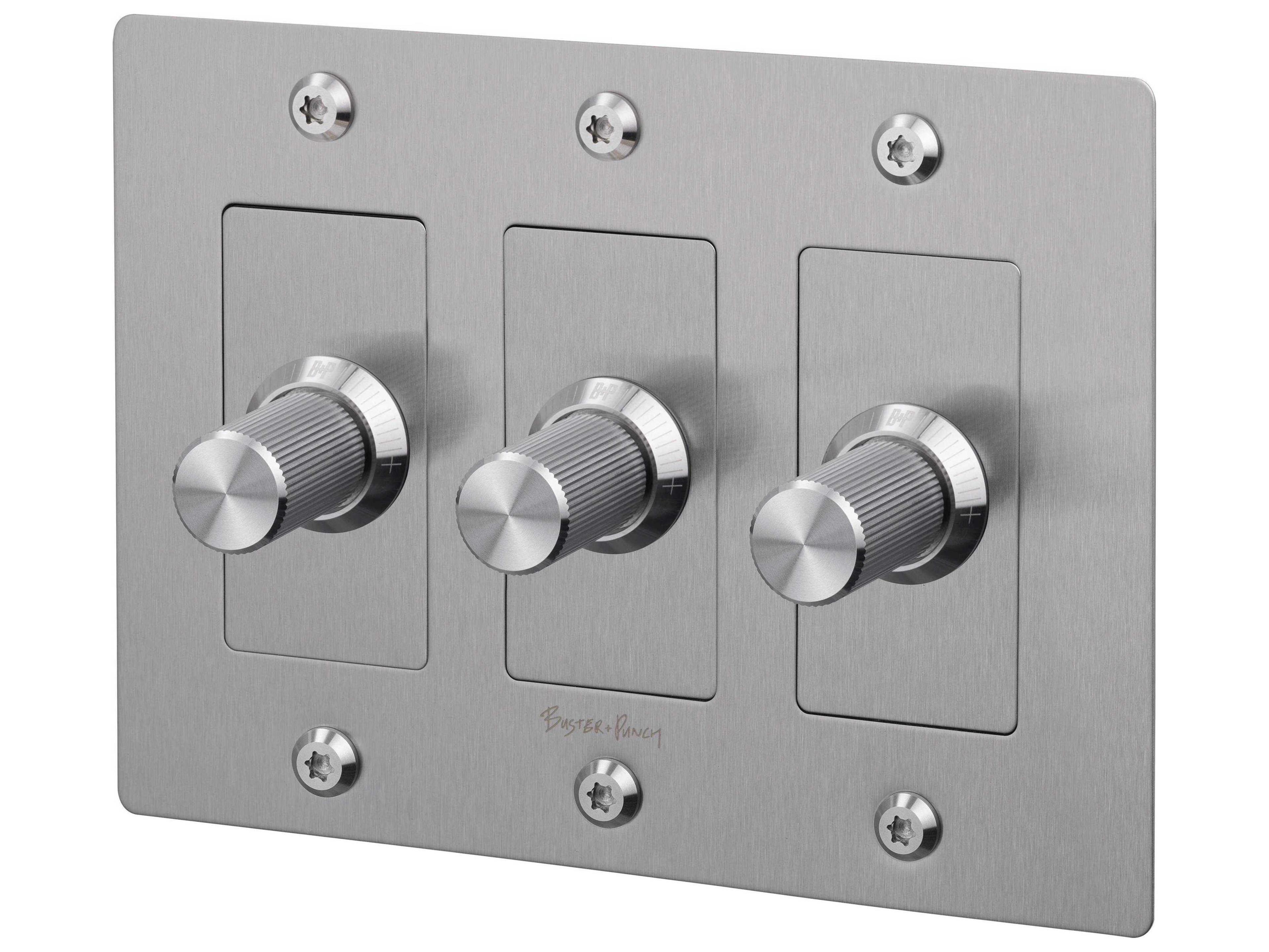 3G Steel Linear Dimmer