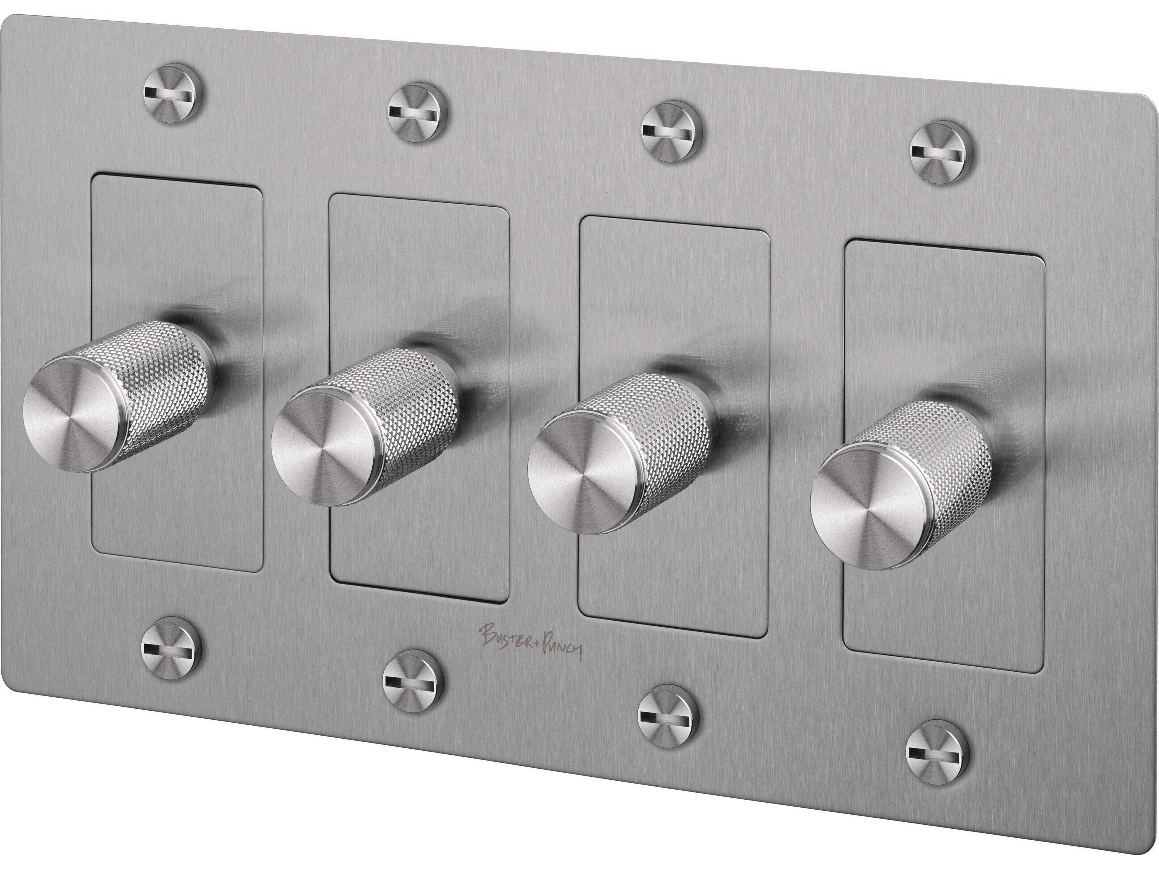 4G Steel Cross Dimmer