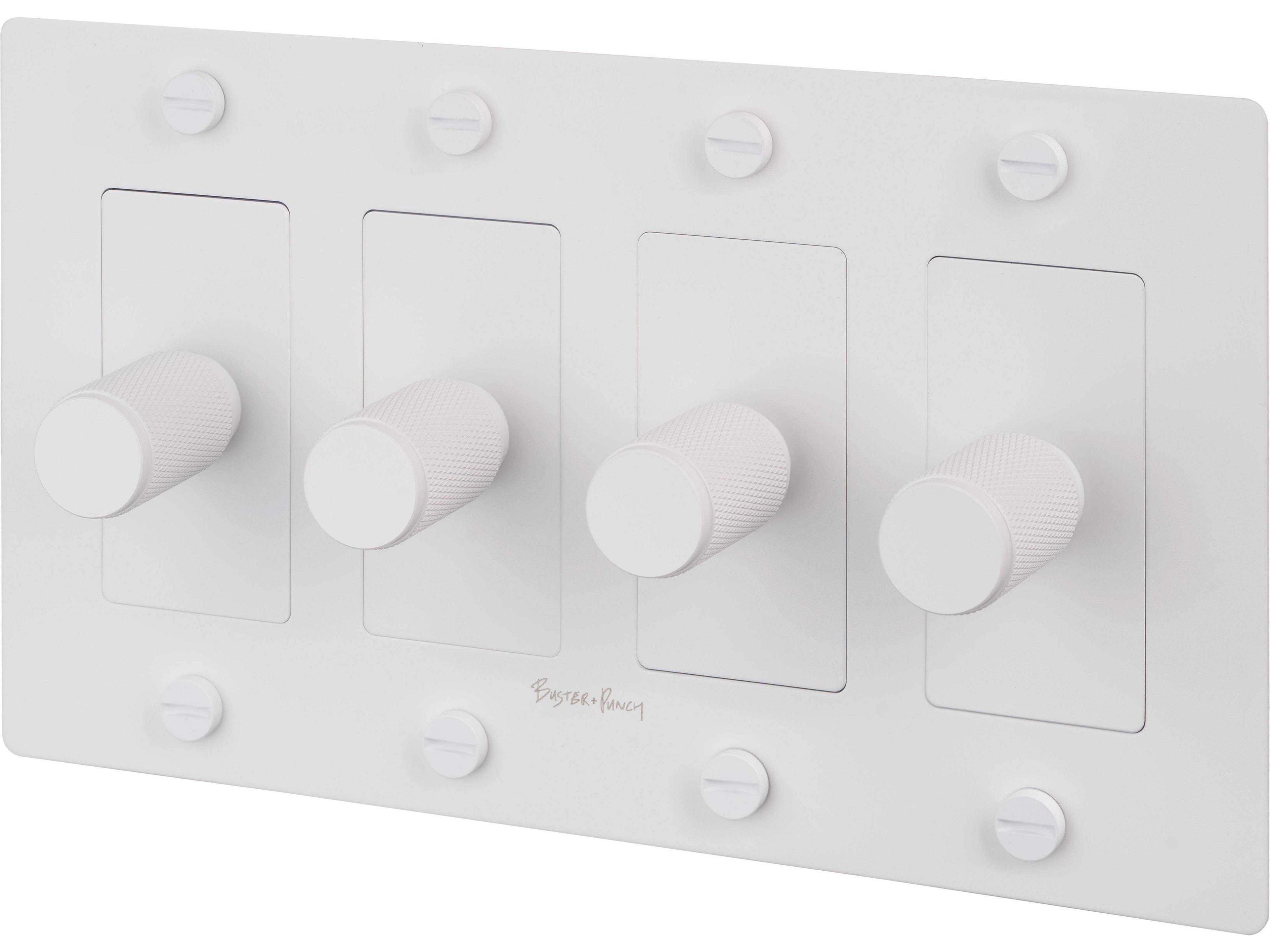4G White Cross Dimmer