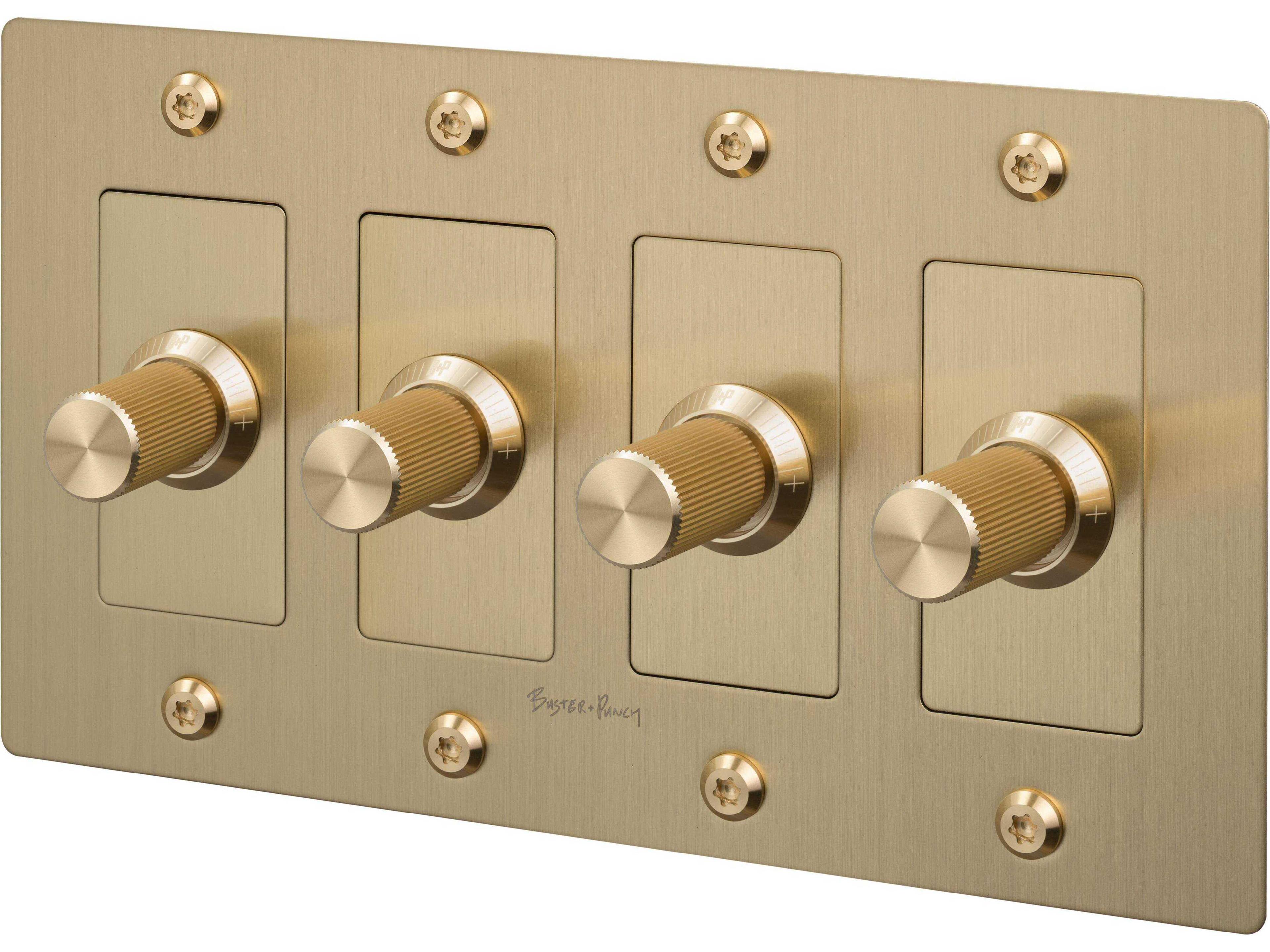 4G Brass Linear Dimmer