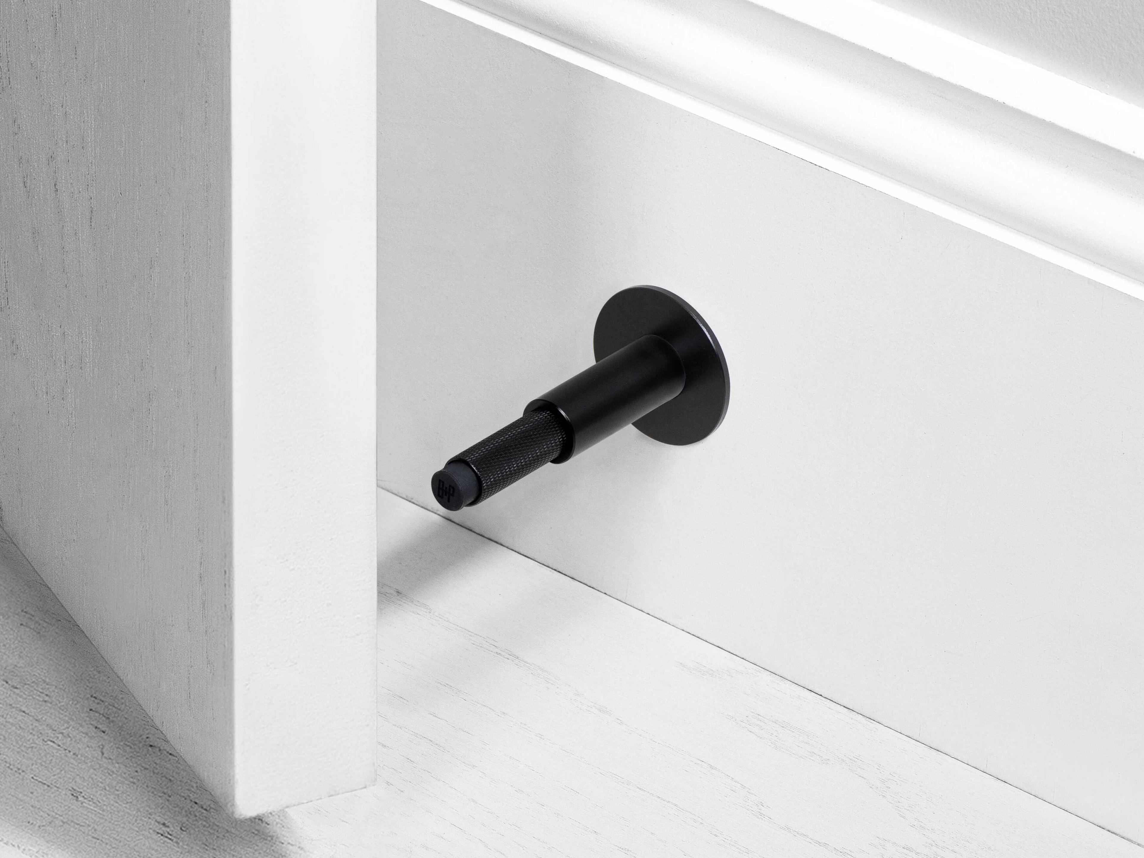 Buster + Punch Black Wall Door Stop