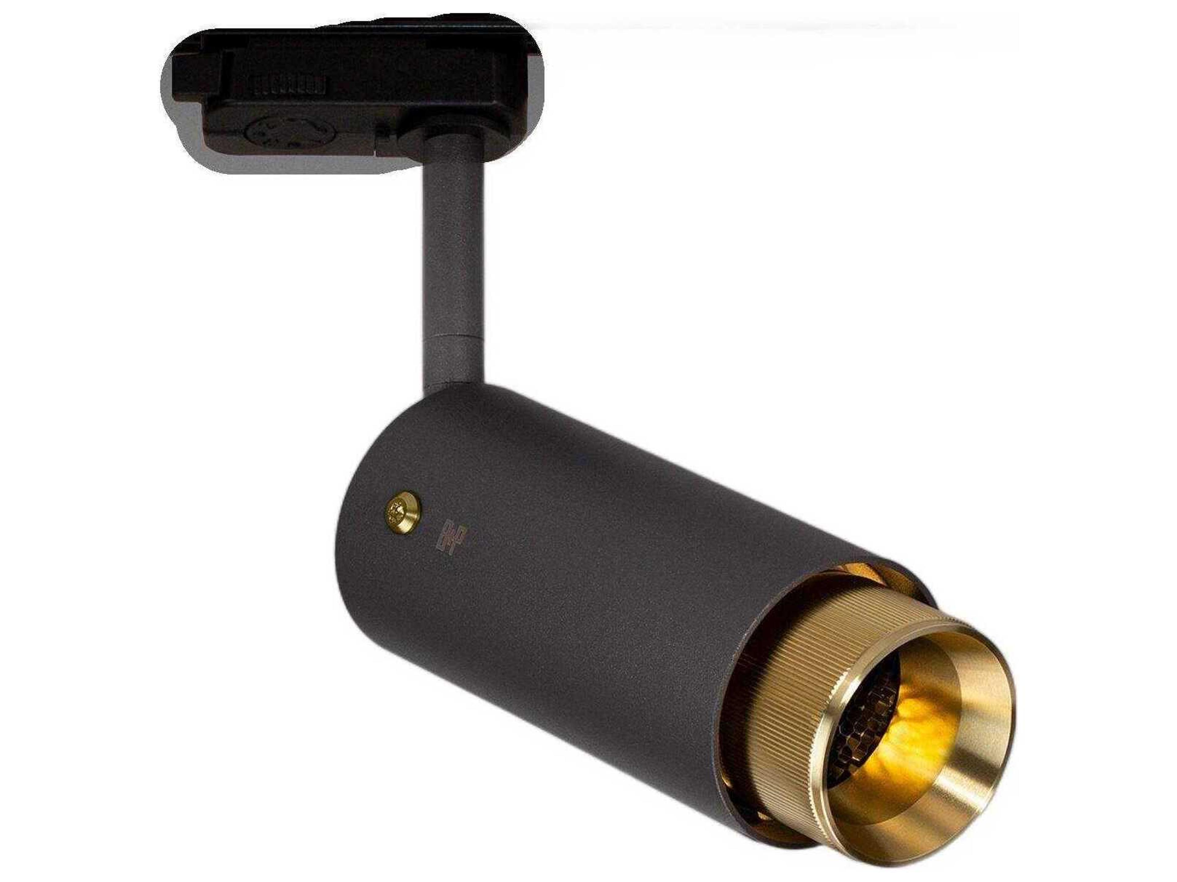 Buster + Punch Exhaust 1-Light Brass Linear Track & Rail Light