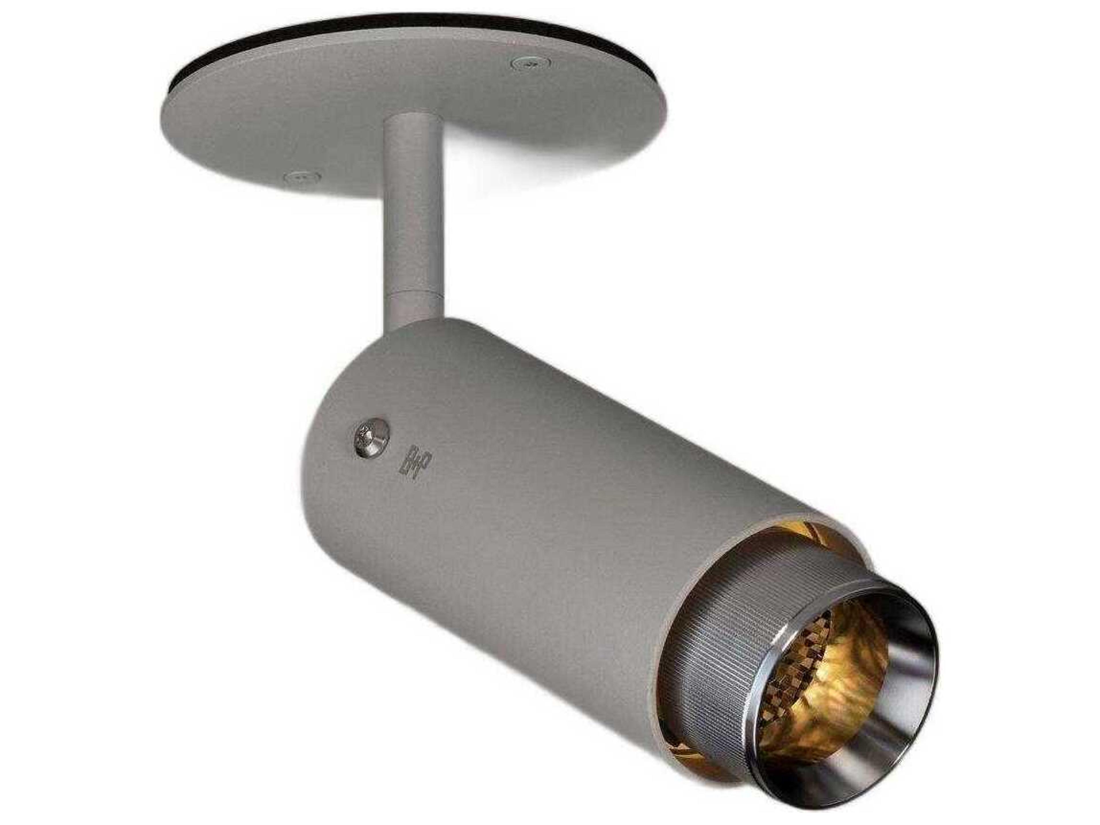Buster + Punch Exhaust 1-Light Steel Gray Cylinder Spot Light