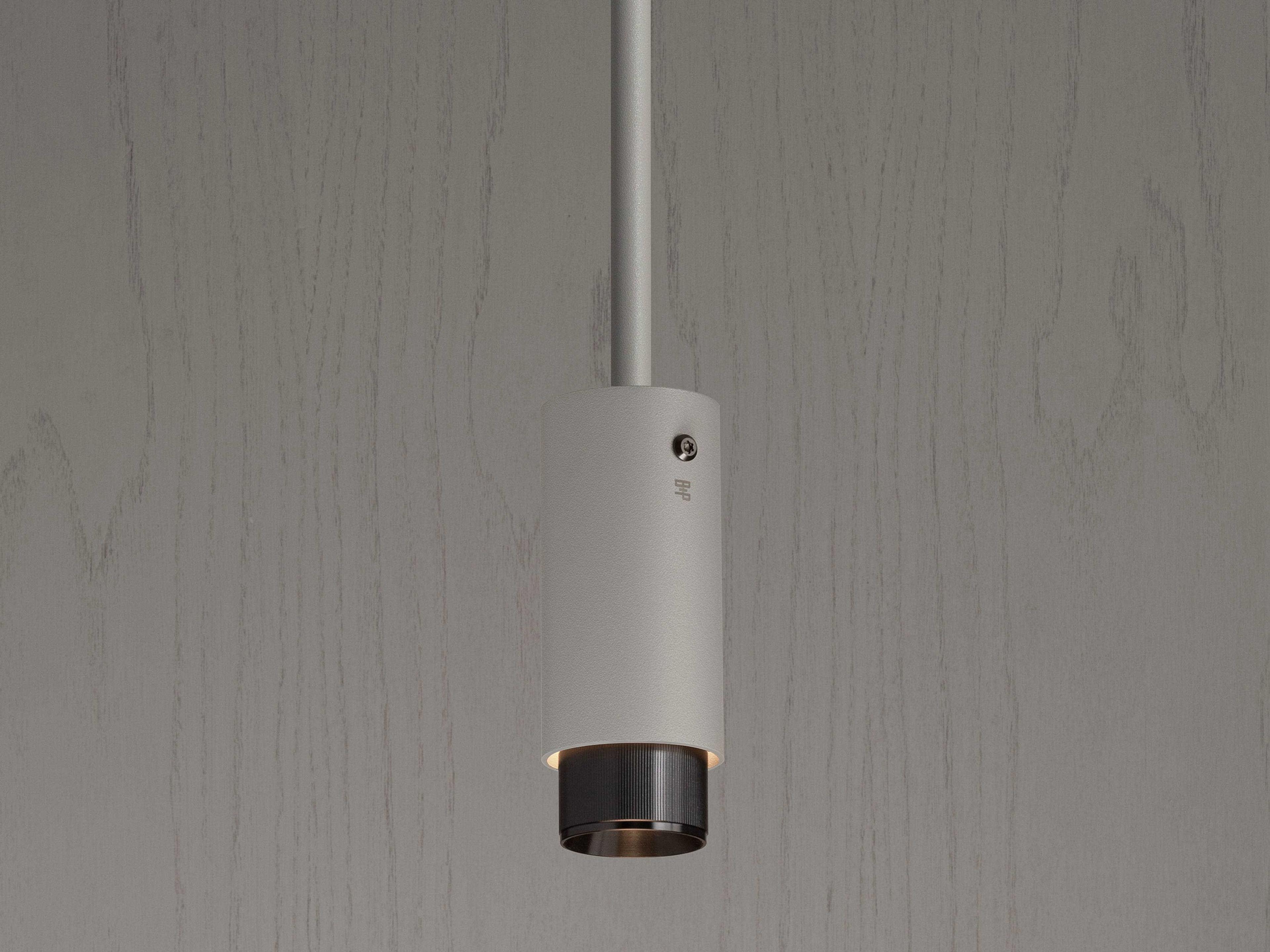 Buster + Punch Exhaust 1-Light Gun Metal Gray Cylinder Mini Pendant