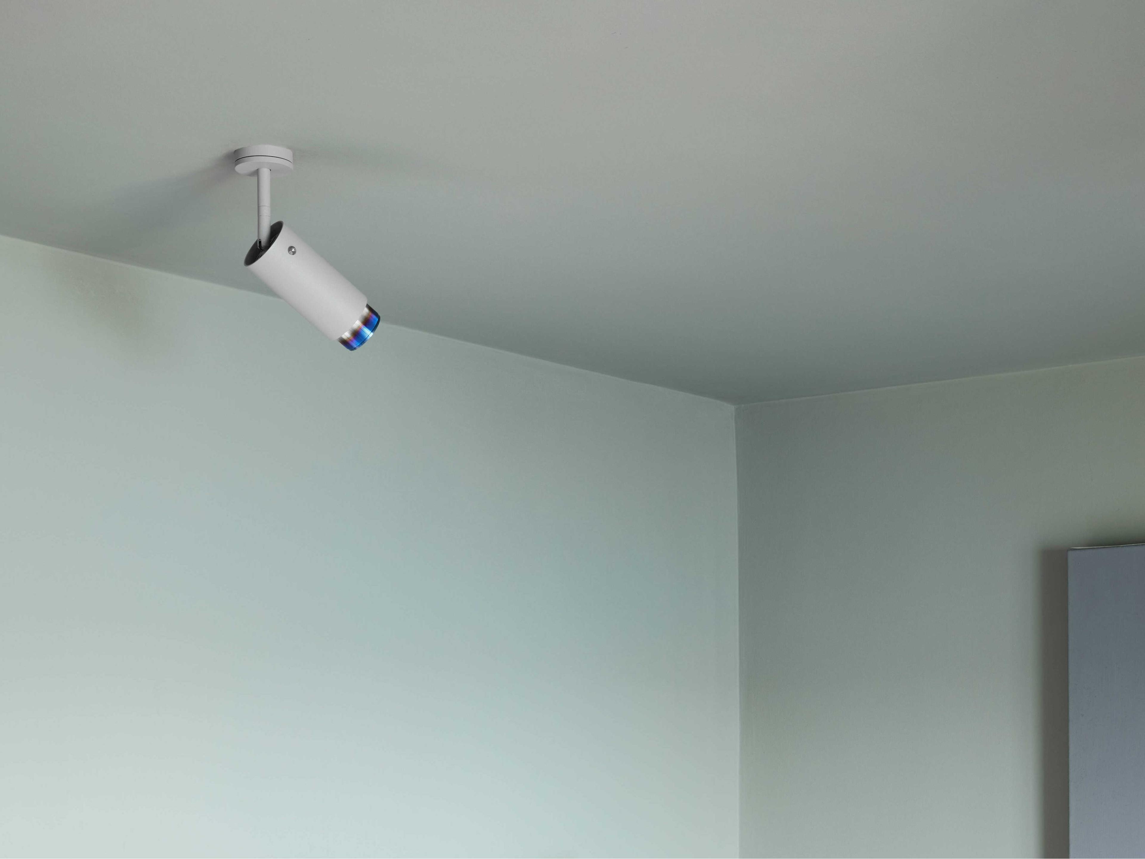 Buster + Punch Exhaust 1-Light Burnt Steel Gray Cylinder Spot Light