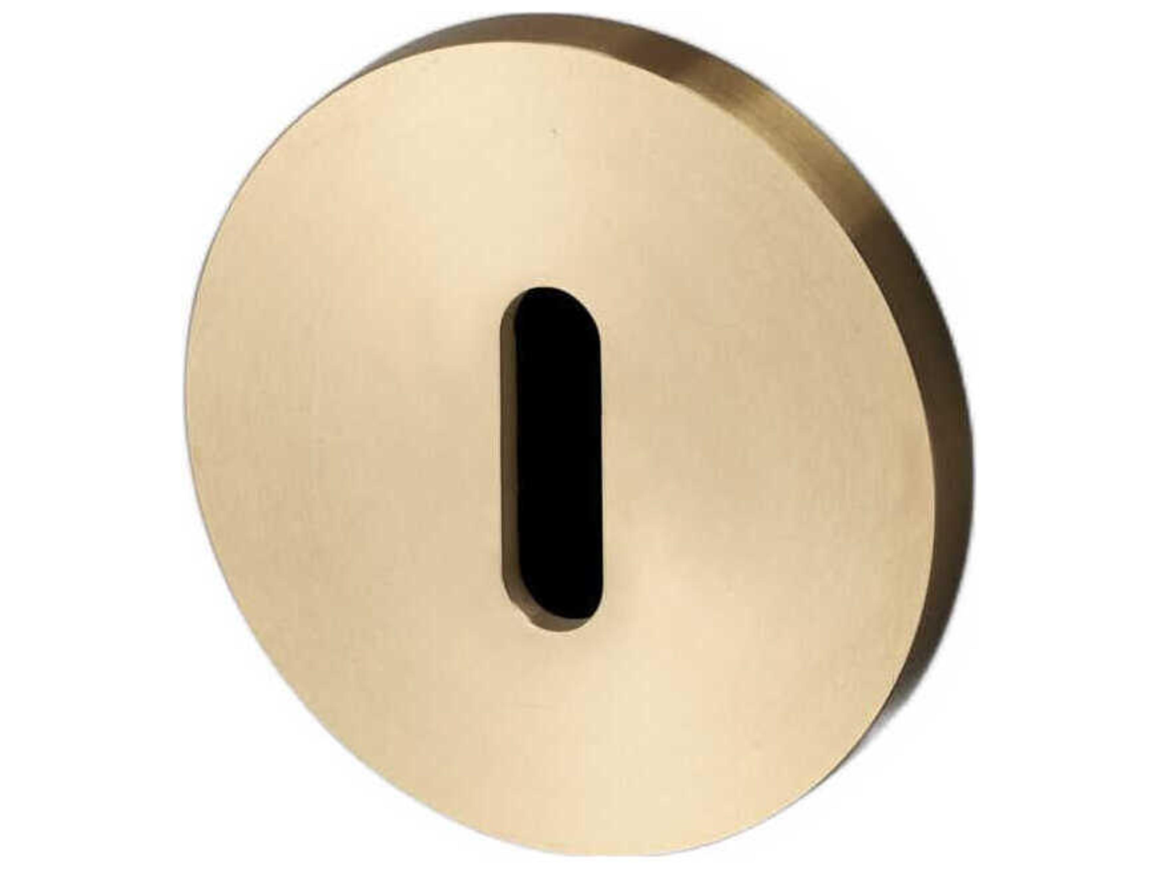 Brass Key Escutcheon