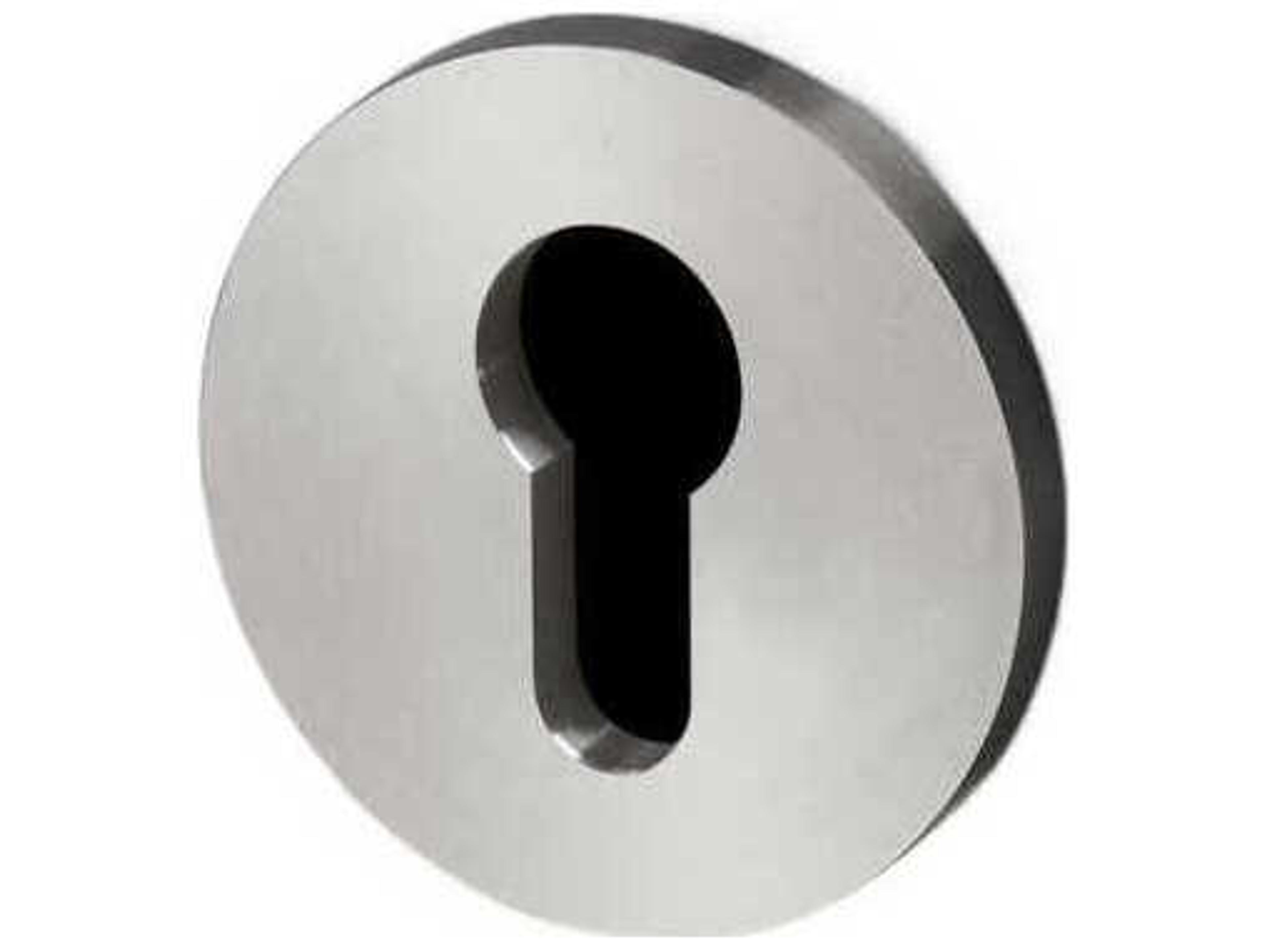 Steel Euro Cylinder Key Escutcheon