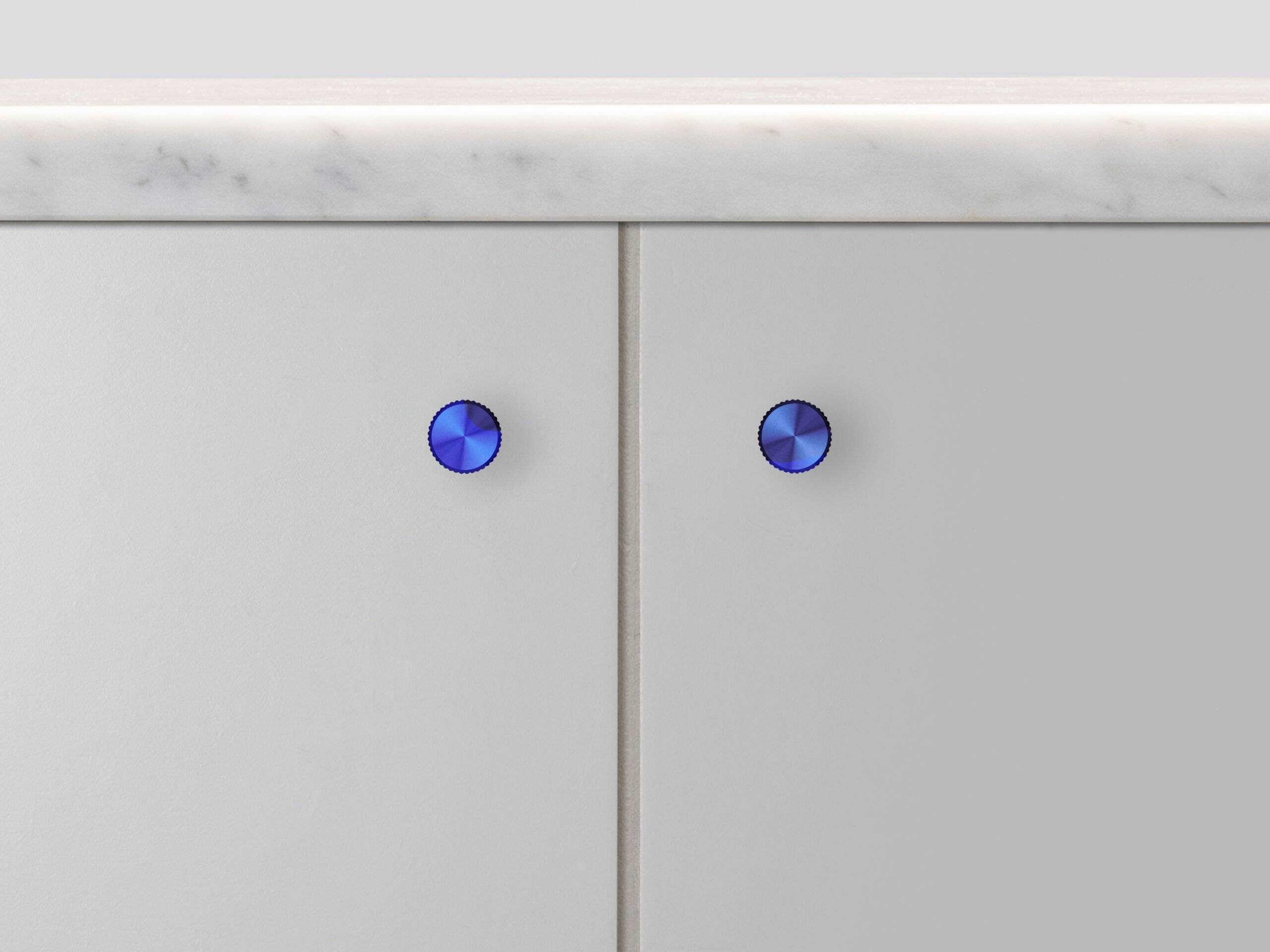 Buster + Punch Burnt Steel Linear Furniture Knob