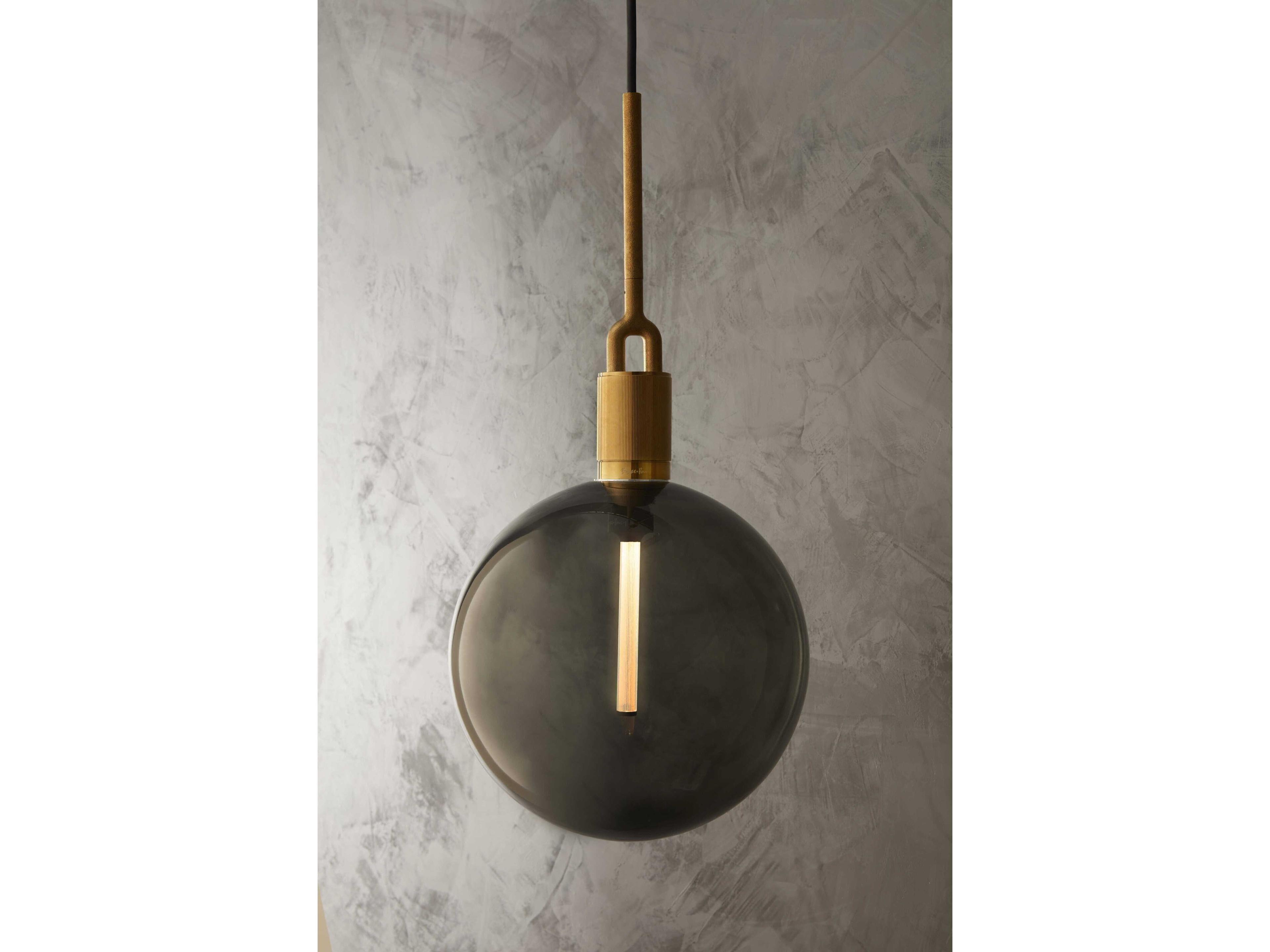 Buster + Punch Forked 1-Light Brass Linear Mini Pendant