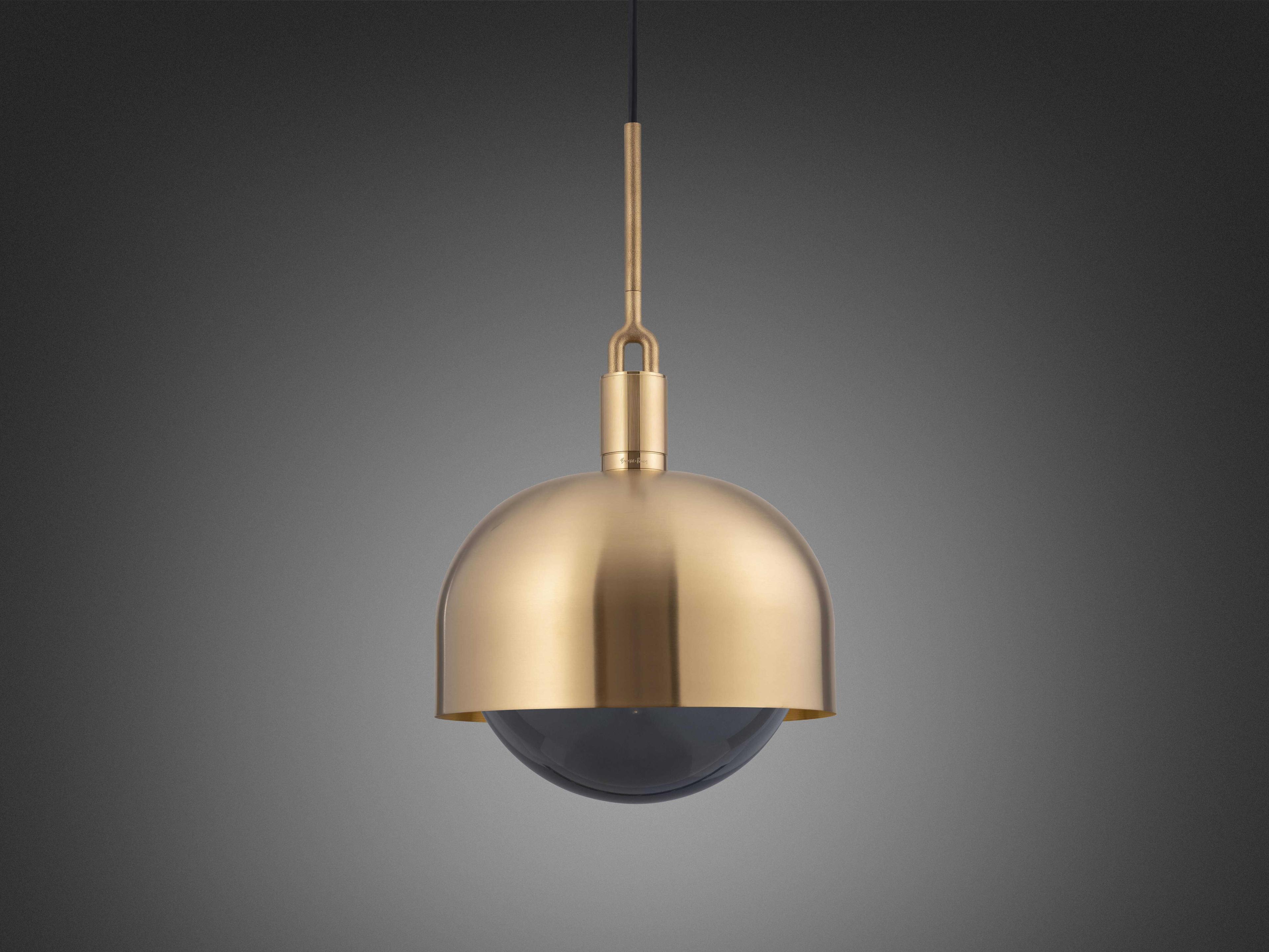 Buster + Punch Forked 1-Light Brass Pendant