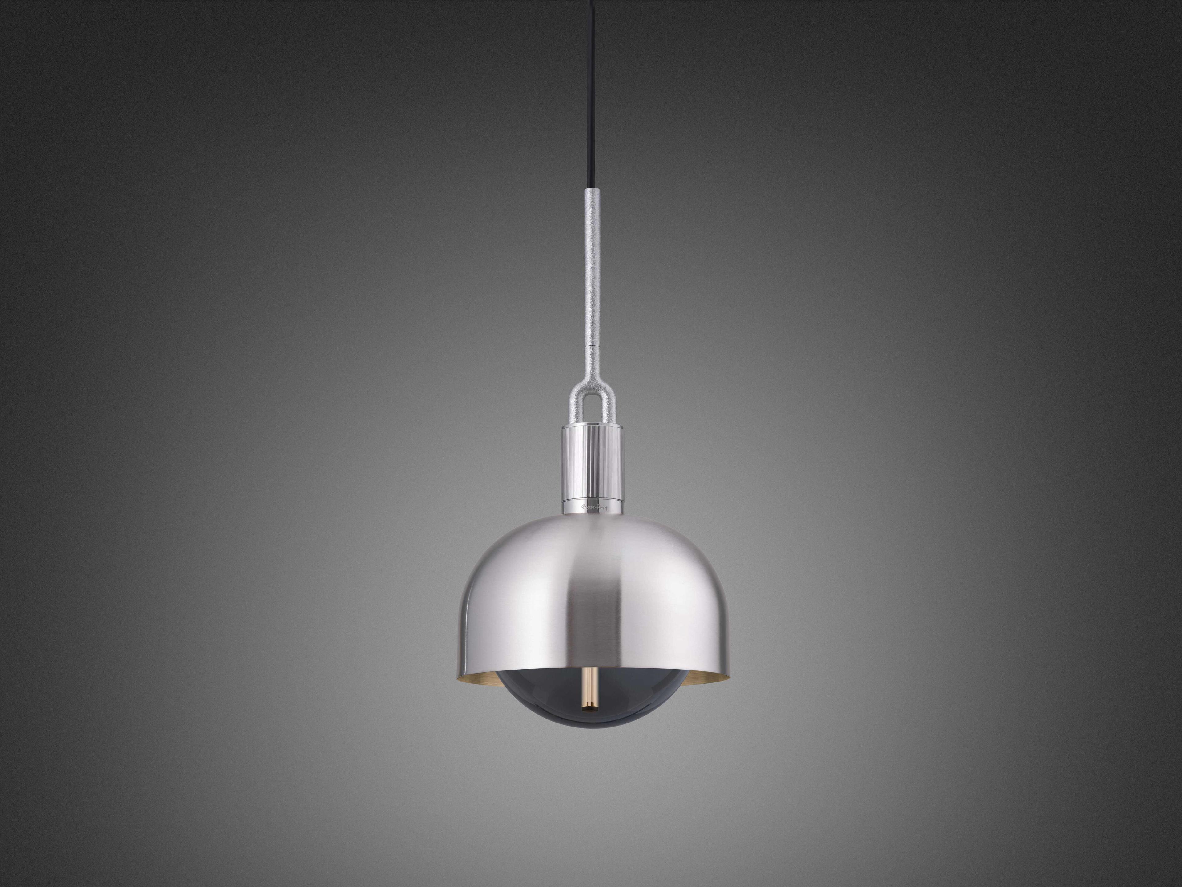 Buster + Punch Forked 1-Light Steel Mini Pendant