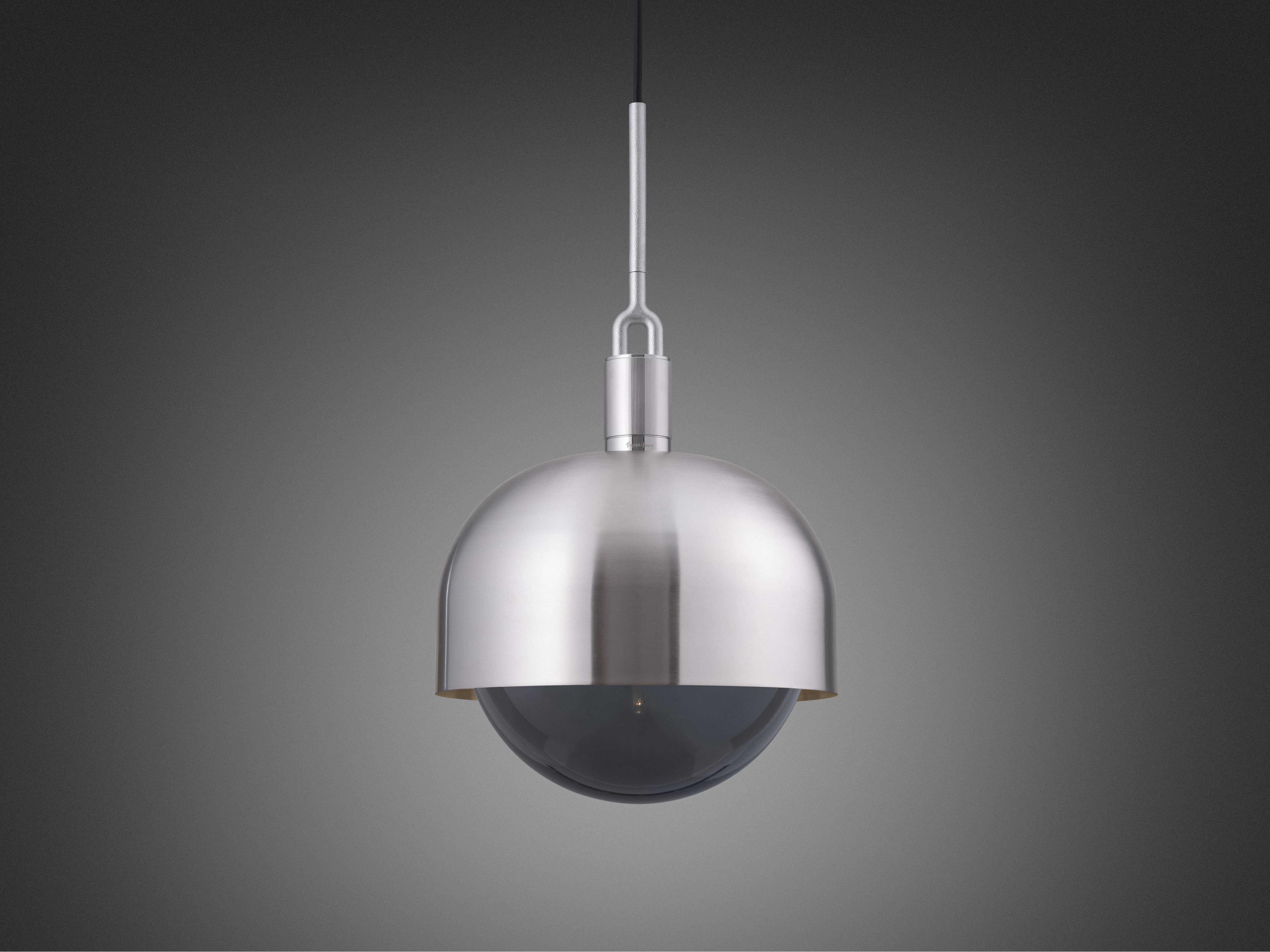 Buster + Punch Forked 1-Light Steel Pendant