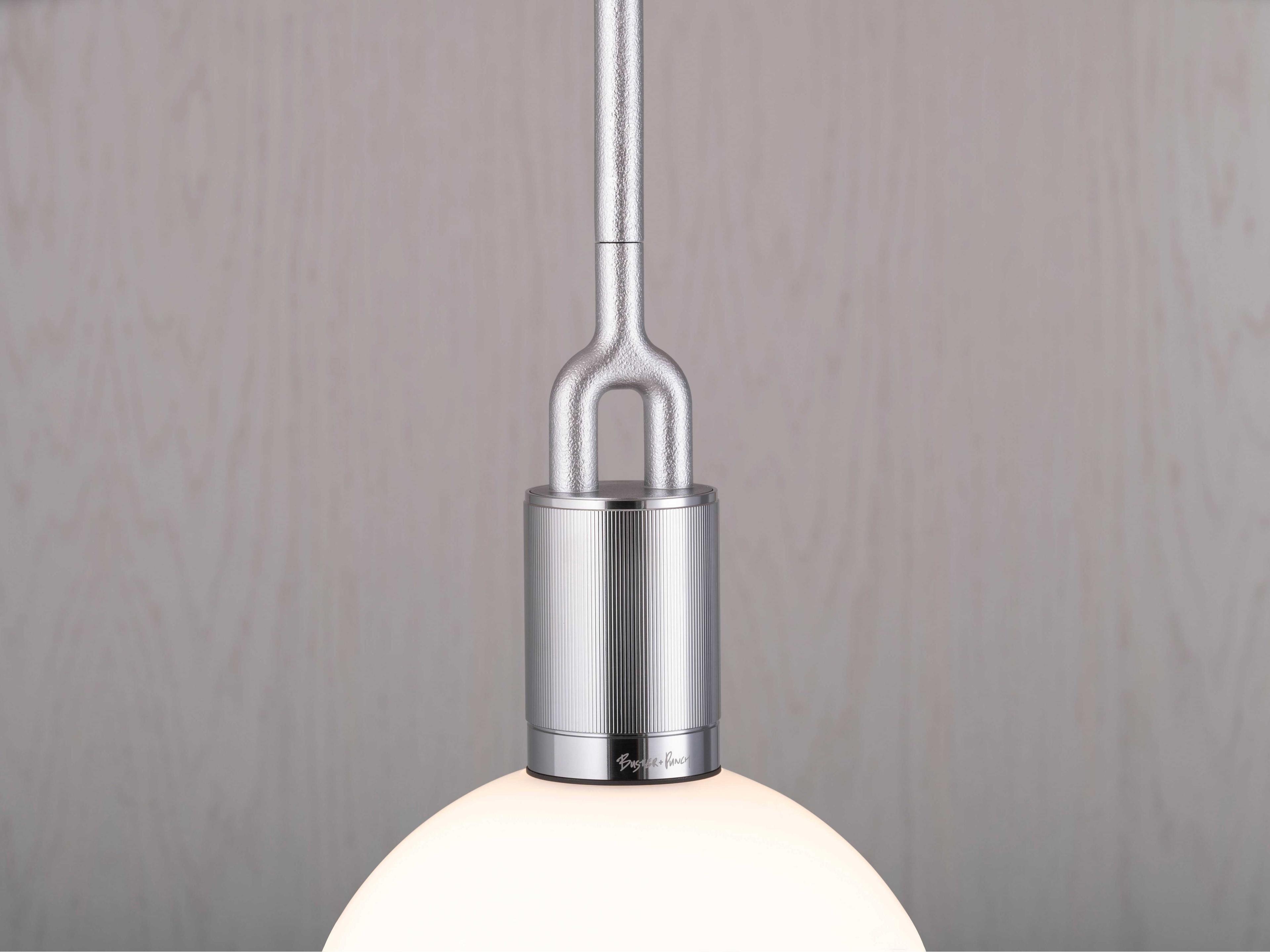 Buster + Punch Forked 1-Light Steel Globe Mini Pendant
