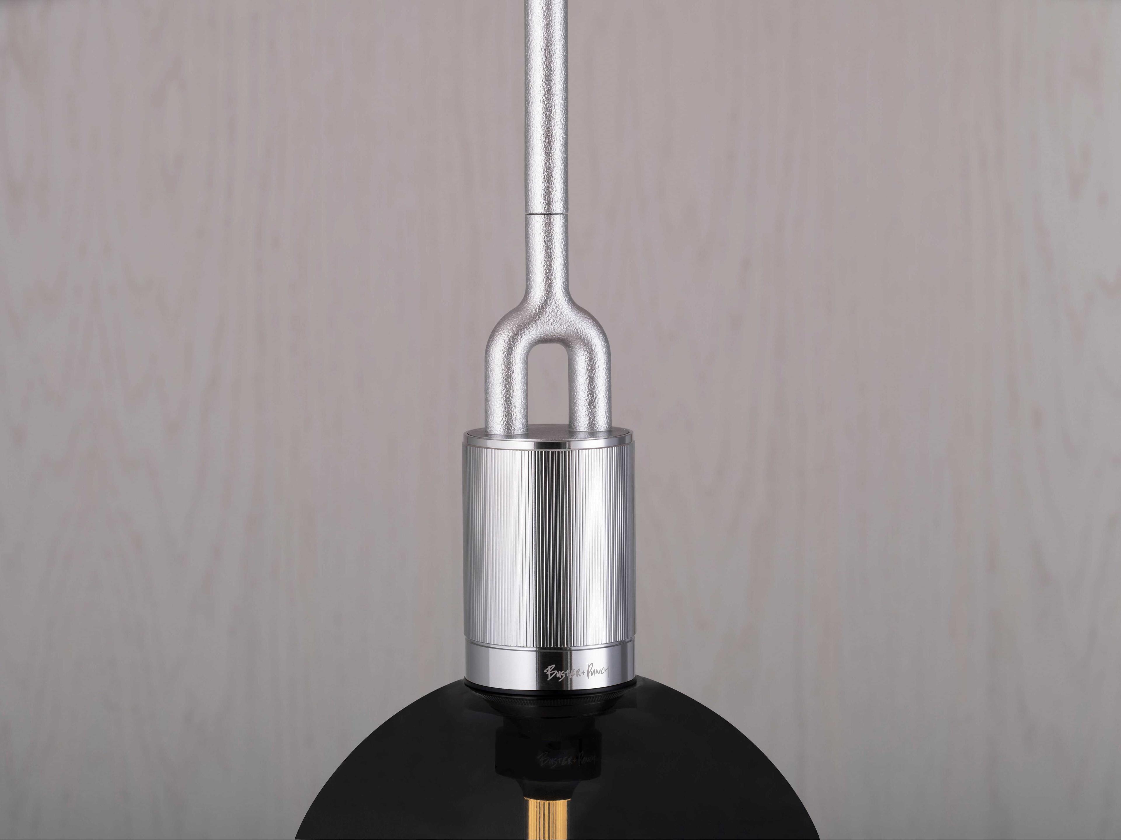 Buster + Punch Forked 1-Light Steel Mini Pendant